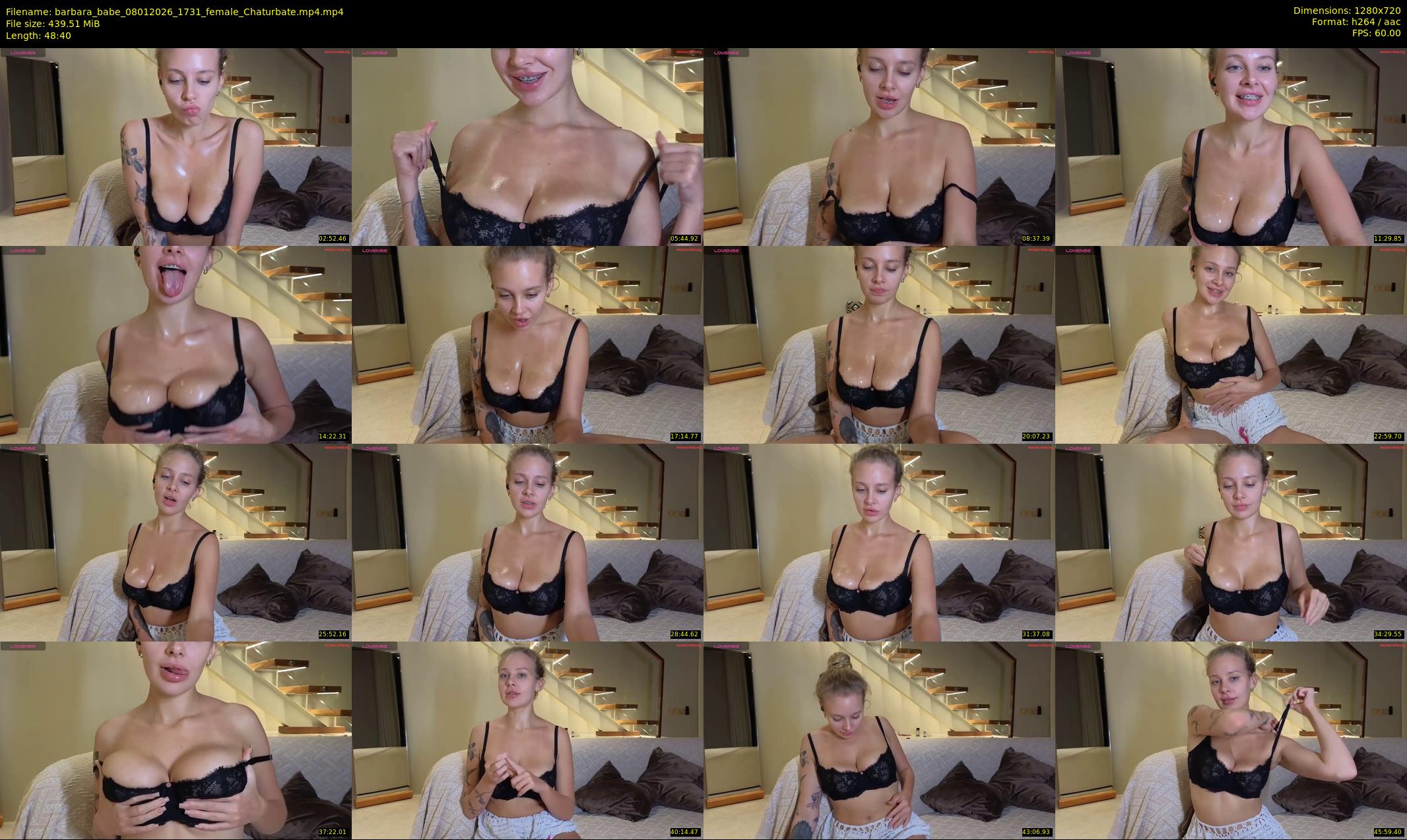 barbara_babe — 49 minute Chaturbate female cam show recording, 720p, Jan 8, 2026