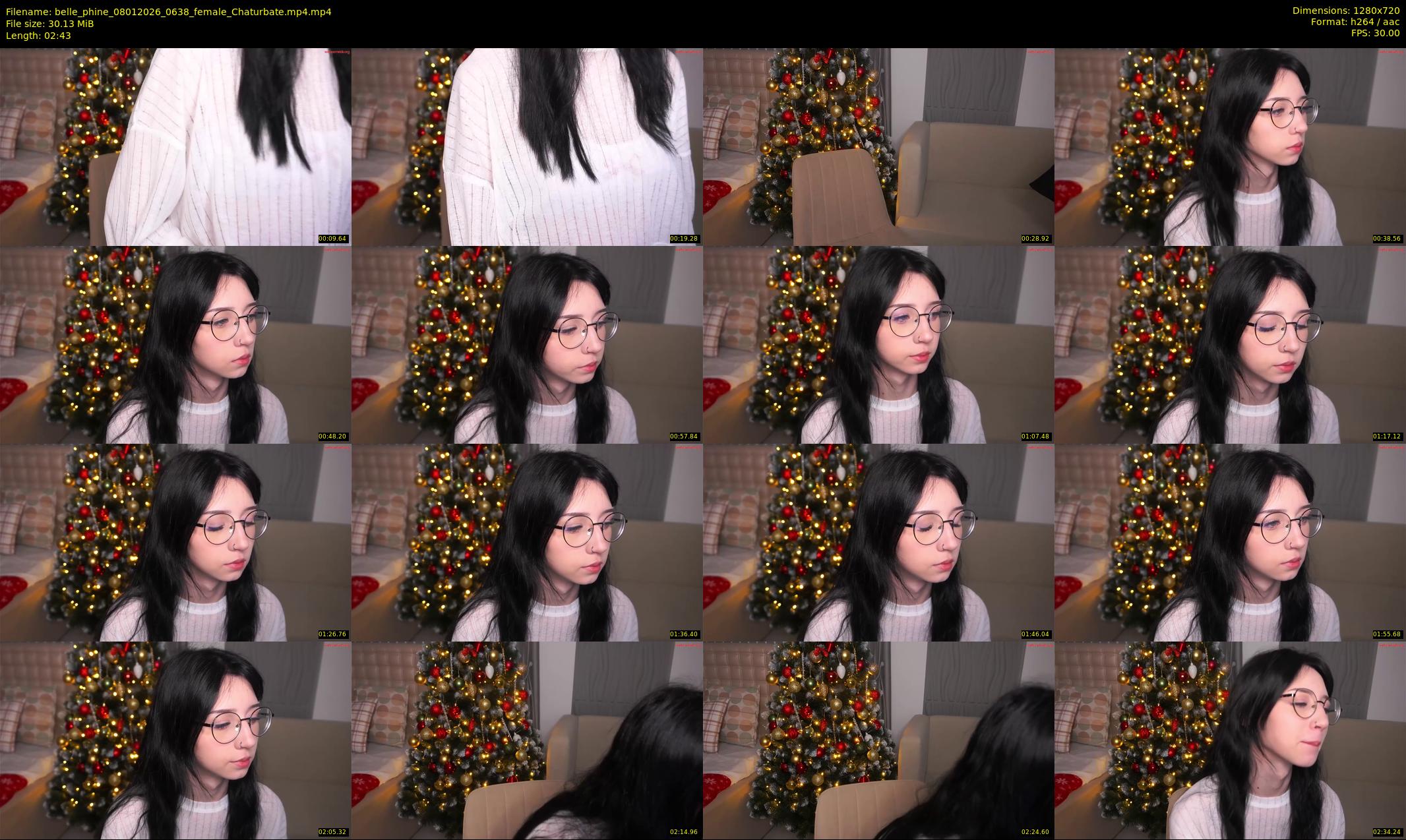 belle_phine — 3 minute Chaturbate female cam show recording, 720p, Jan 8, 2026