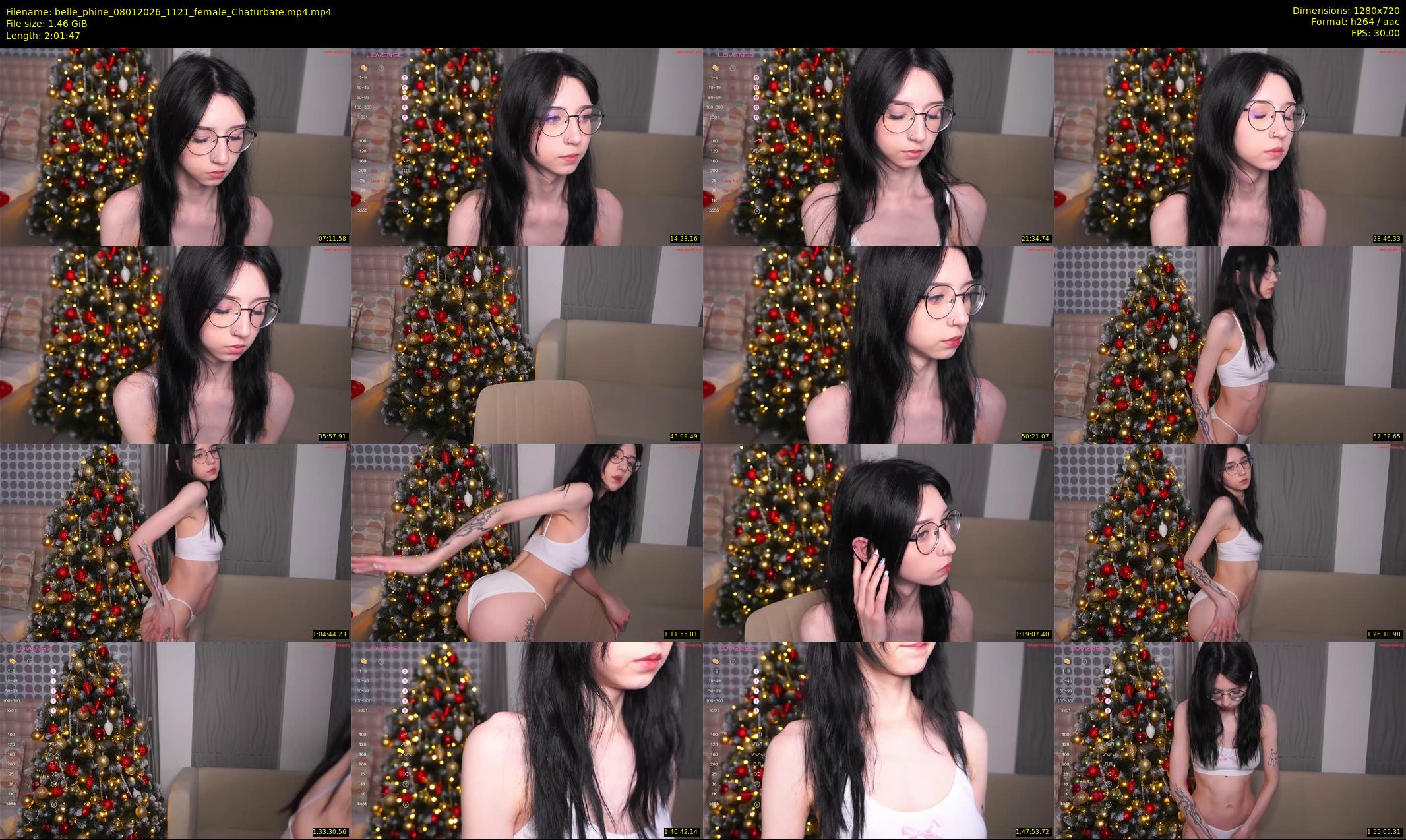 belle_phine — 122 minute Chaturbate female cam show recording, 720p, Jan 8, 2026