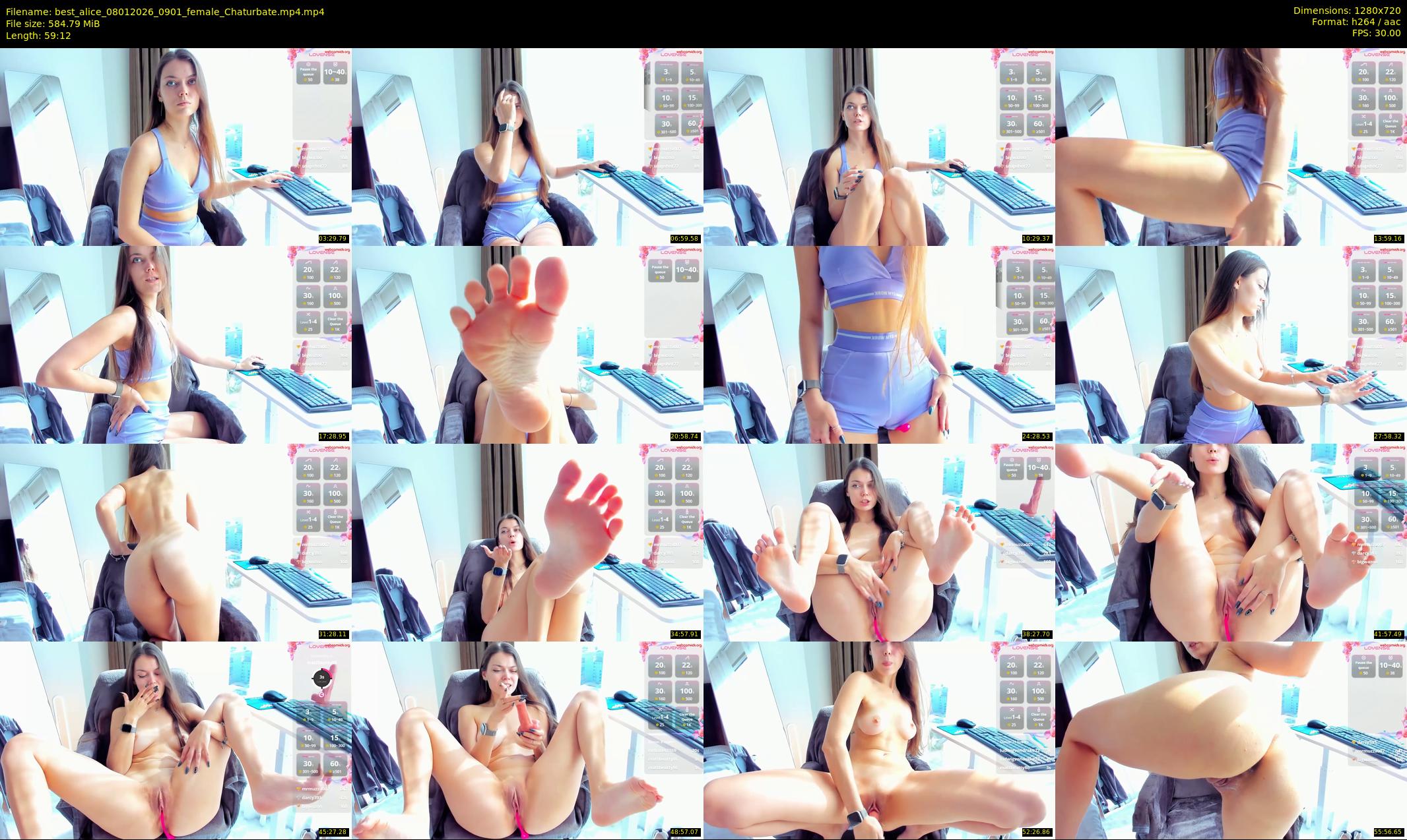 best_alice — 60 minute Chaturbate female cam show recording, 720p, Jan 8, 2026