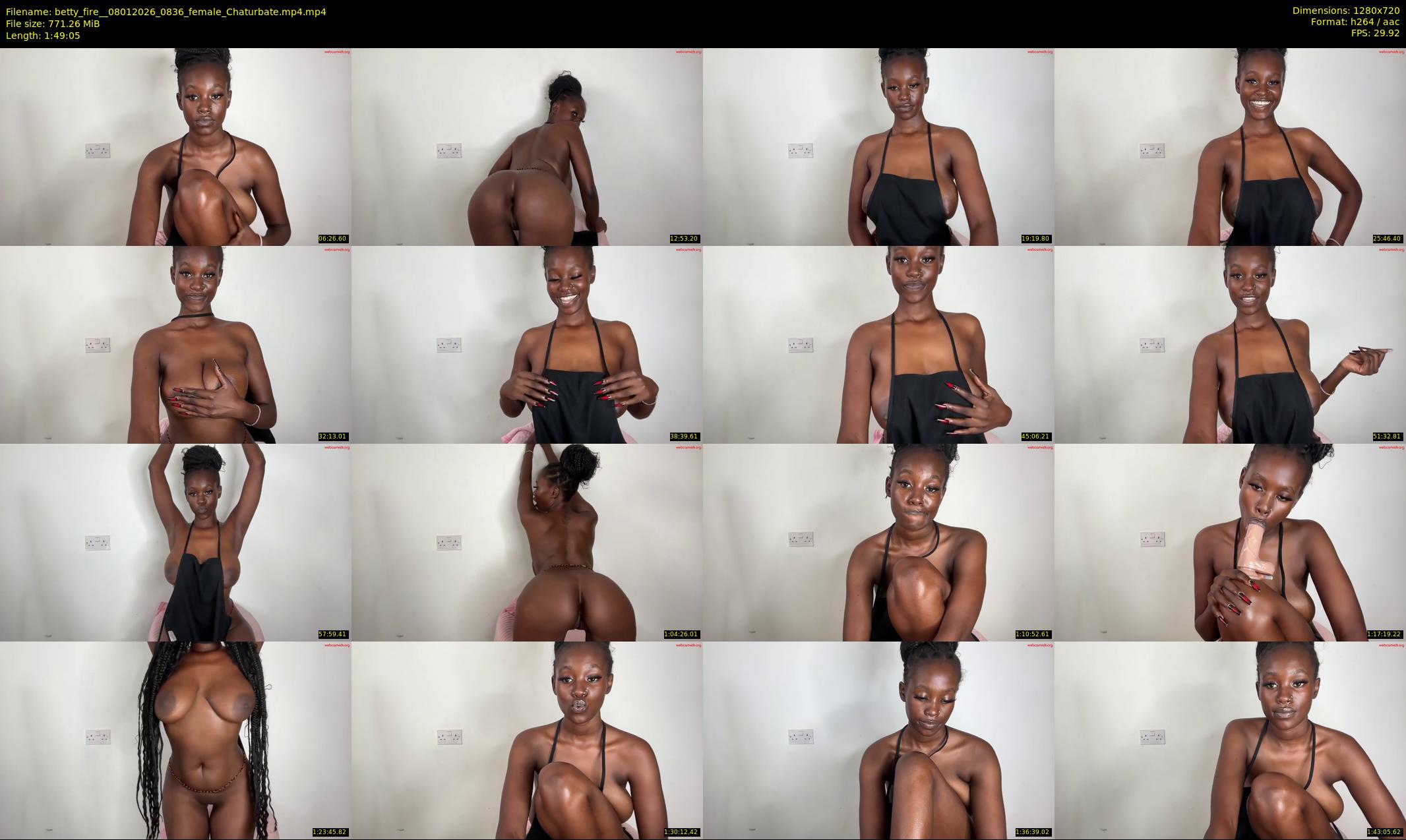 betty_fire_ — 110 minute Chaturbate female cam show recording, 720p, Jan 8, 2026