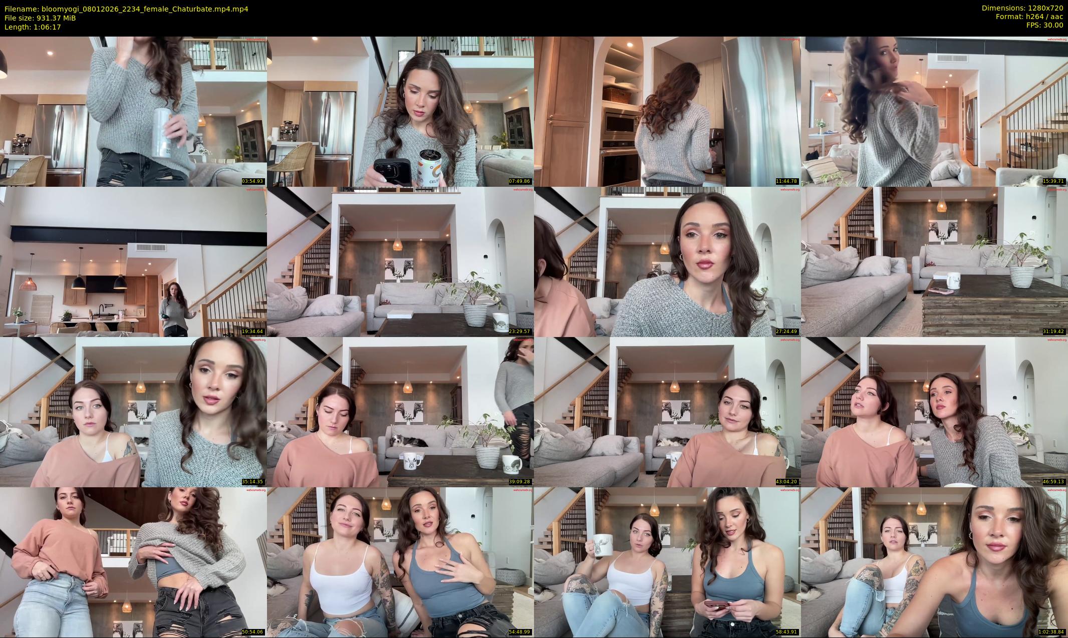 bloomyogi — 67 minute Chaturbate female cam show recording, 720p, Jan 8, 2026