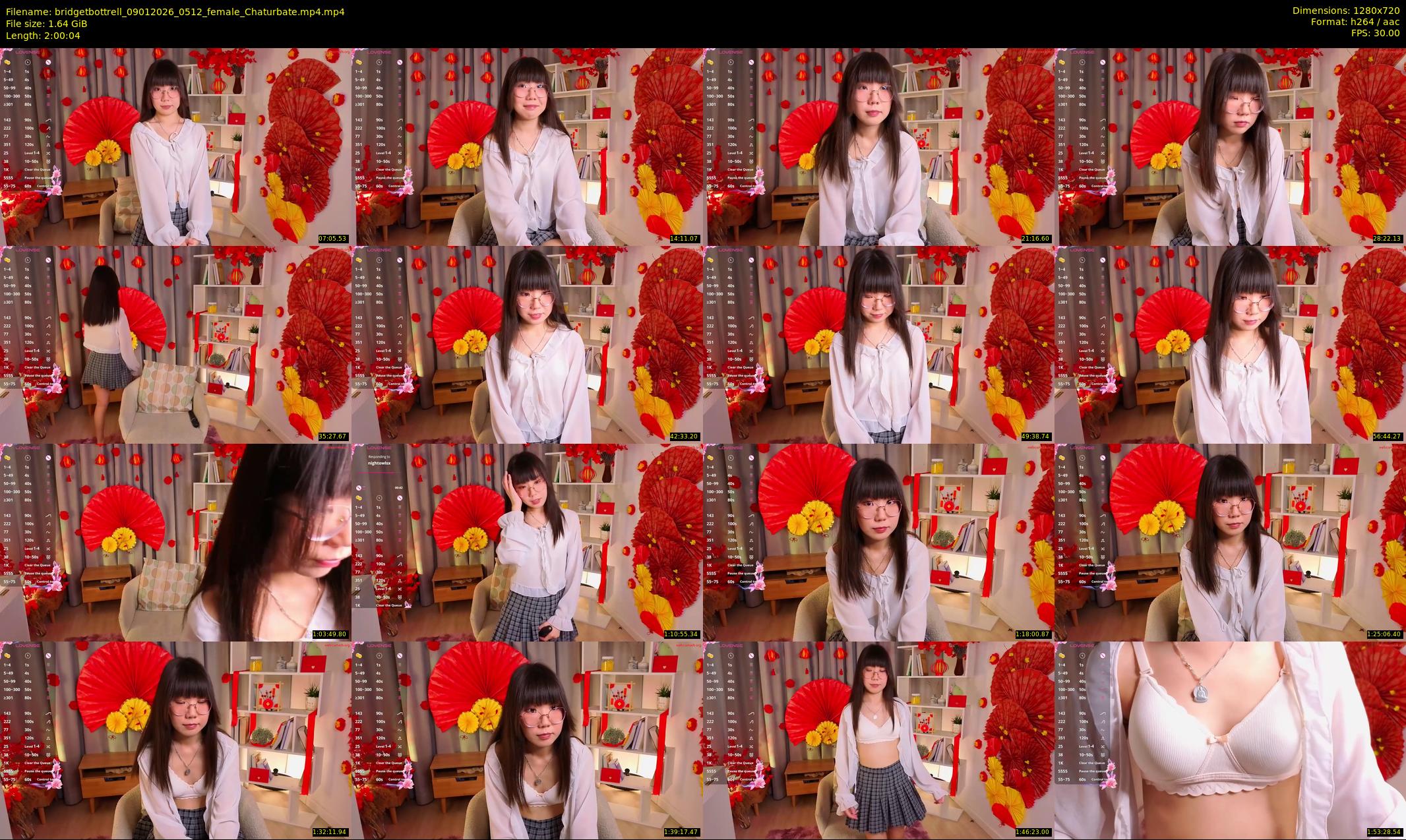 bridgetbottrell — 121 minute Chaturbate female cam show recording, 720p, Jan 9, 2026