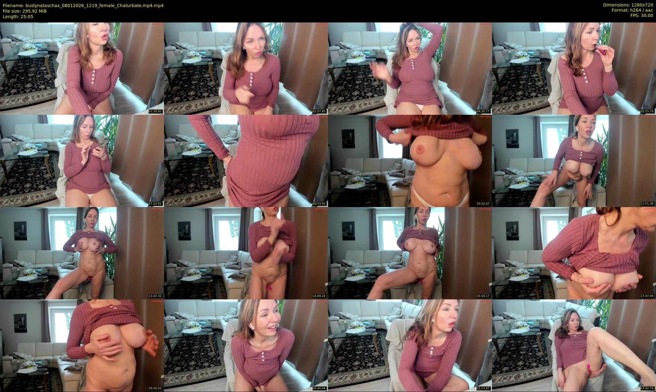 bustynataschax — 26 minute Chaturbate female cam show recording, 720p, Jan 8, 2026