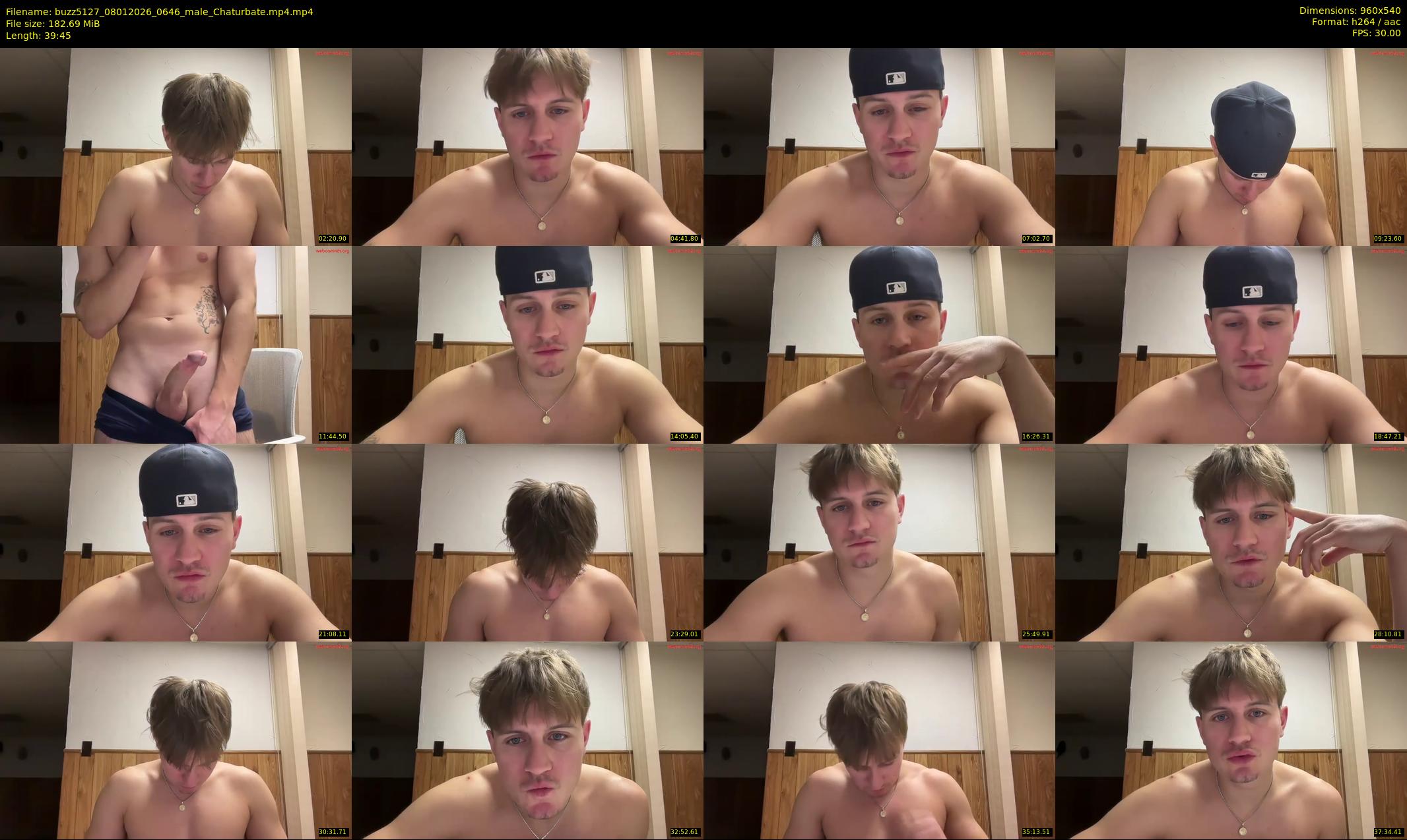 buzz5127 — 40 minute Chaturbate male cam show recording, 480p, Jan 8, 2026