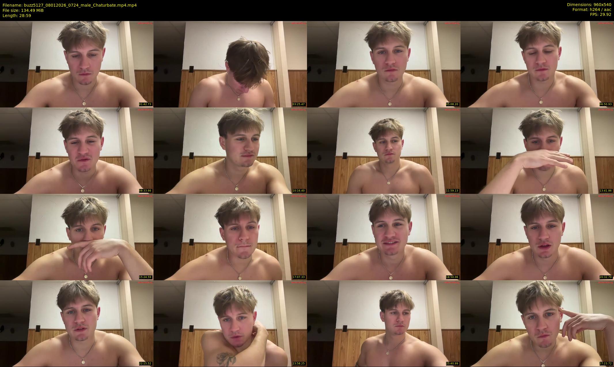 buzz5127 — 29 minute Chaturbate male cam show recording, 480p, Jan 8, 2026