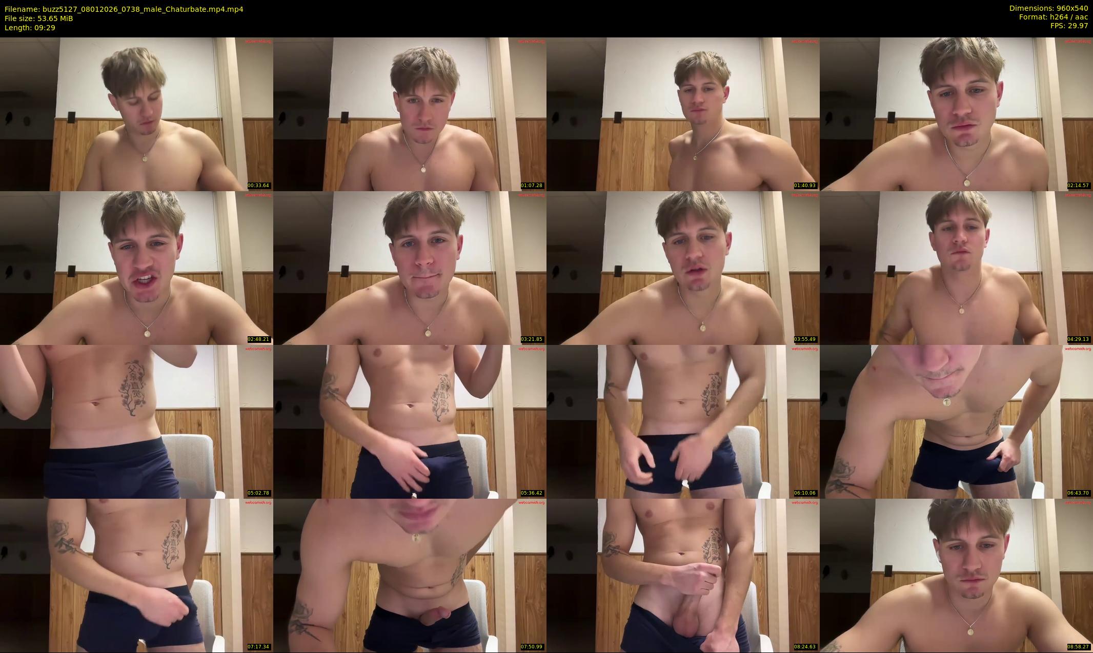 buzz5127 — 10 minute Chaturbate male cam show recording, 480p, Jan 8, 2026