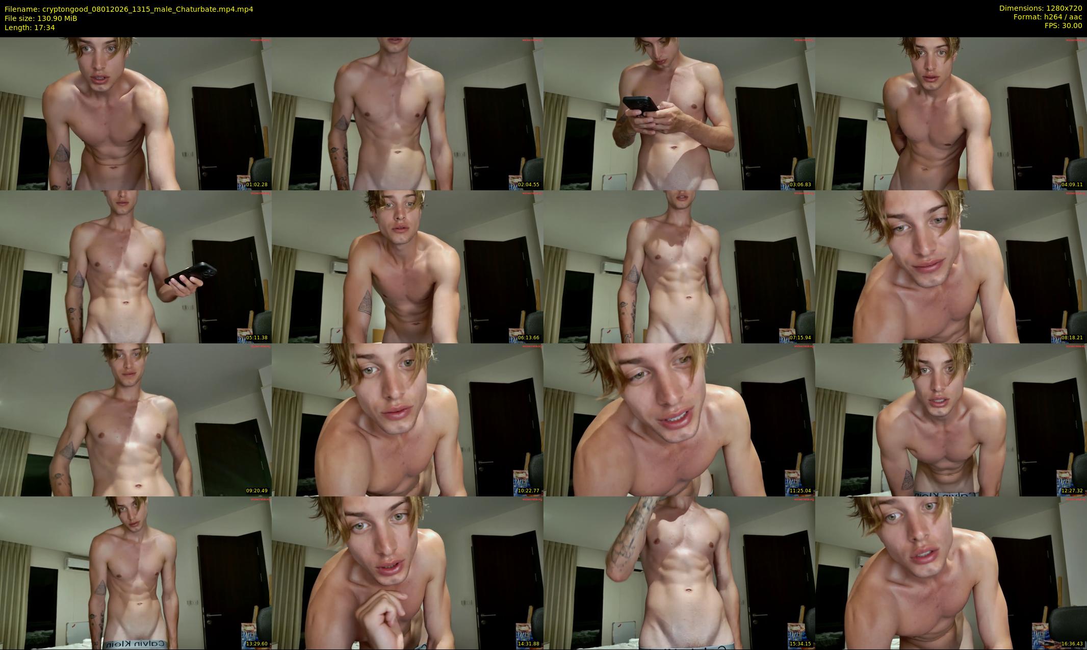cryptongood — 18 minute Chaturbate male cam show recording, 720p, Jan 8, 2026