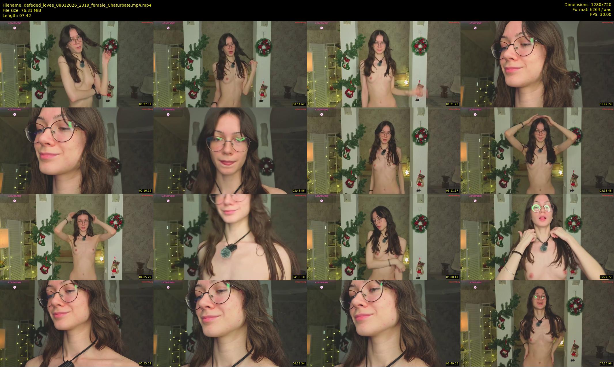 defeded_lovee — 8 minute Chaturbate female cam show recording, 720p, Jan 8, 2026