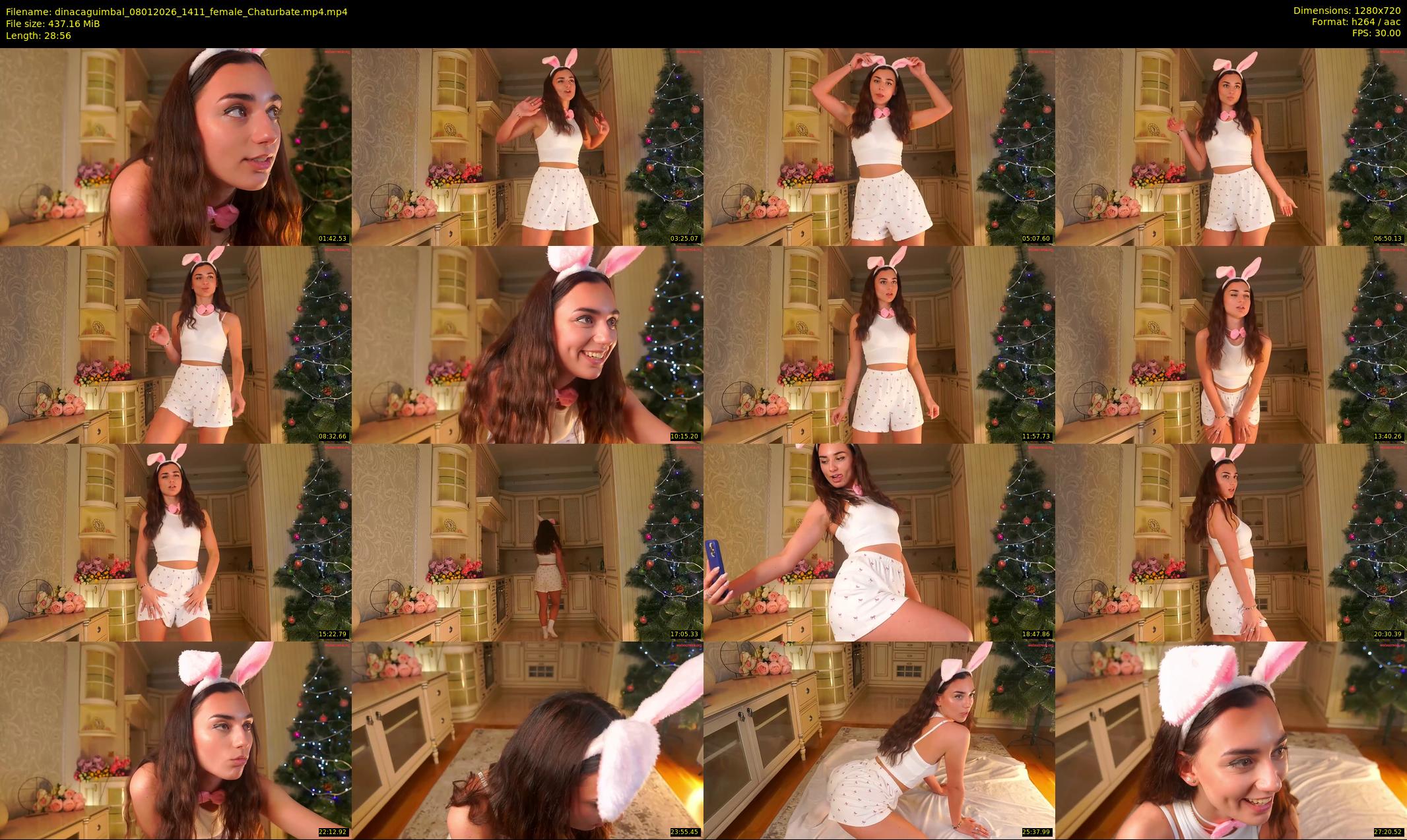 dinacaguimbal — 29 minute Chaturbate female cam show recording, 720p, Jan 8, 2026