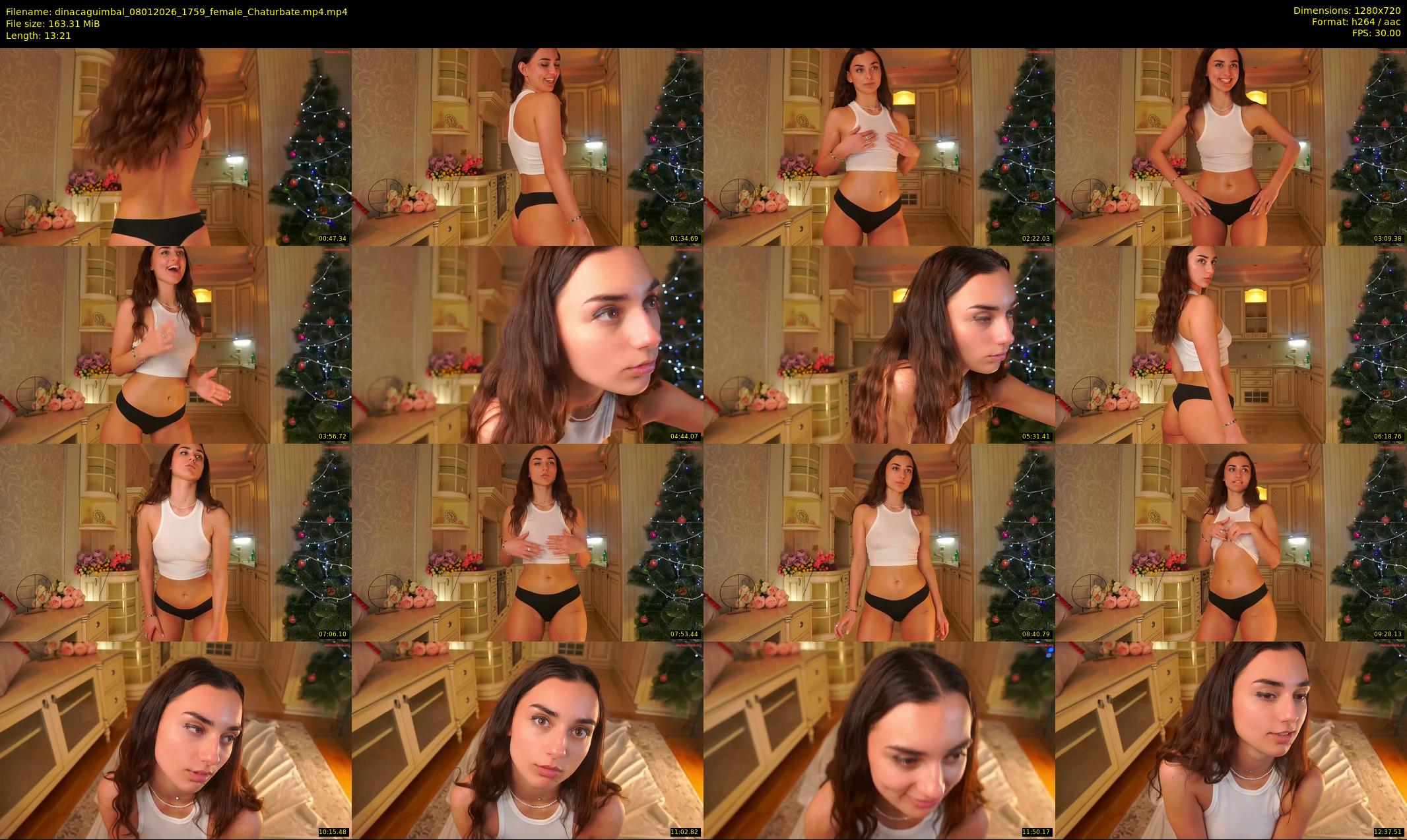 dinacaguimbal — 14 minute Chaturbate female cam show recording, 720p, Jan 8, 2026