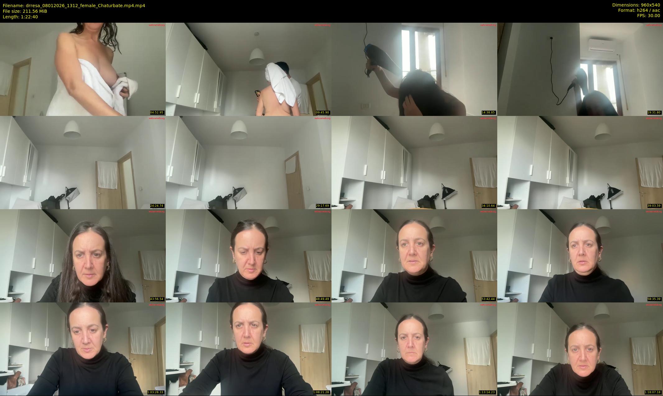 drresa — 83 minute Chaturbate female cam show recording, 480p, Jan 8, 2026