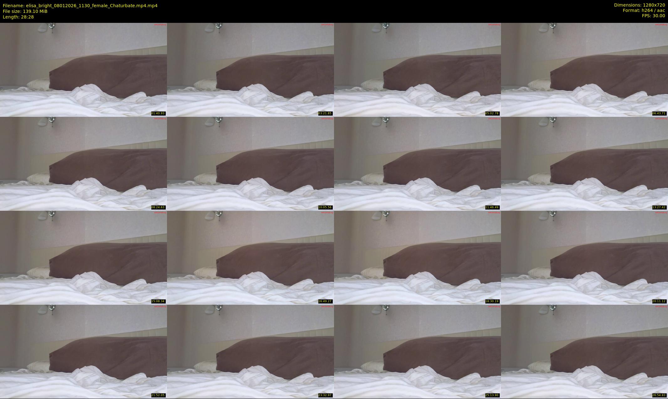 elisa_bright — 29 minute Chaturbate female cam show recording, 720p, Jan 8, 2026