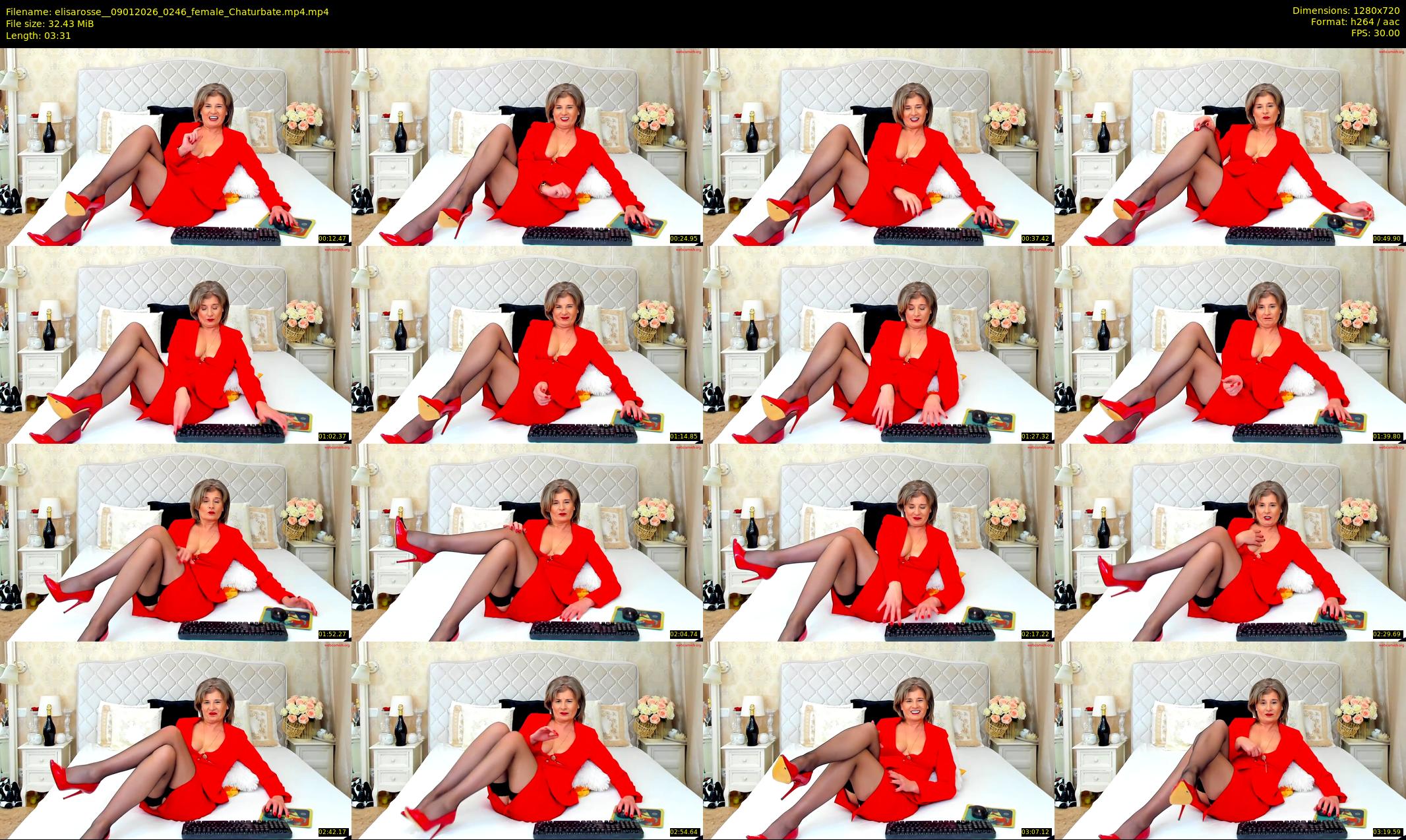 elisarosse_ — 4 minute Chaturbate female cam show recording, 720p, Jan 9, 2026