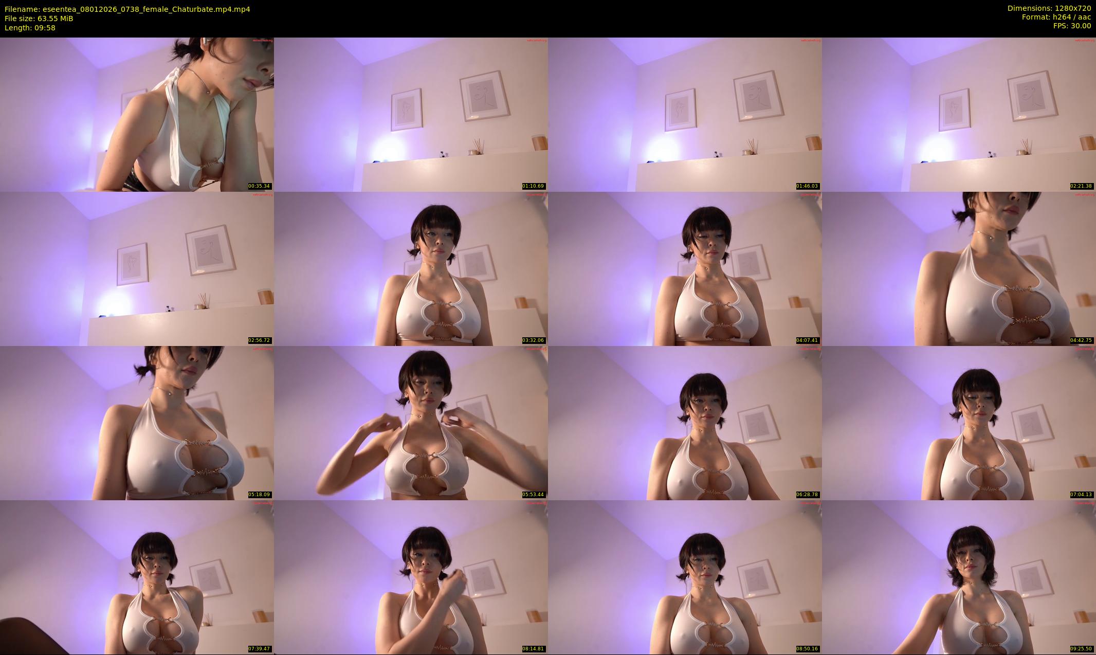eseentea — 10 minute Chaturbate female cam show recording, 720p, Jan 8, 2026