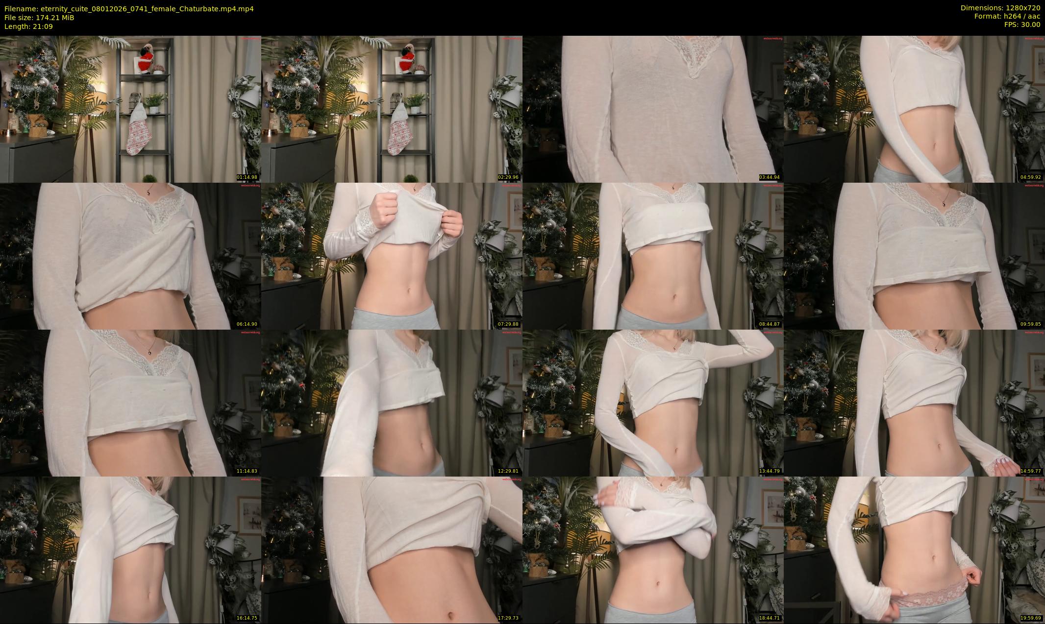 eternity_cuite — 22 minute Chaturbate female cam show recording, 720p, Jan 8, 2026