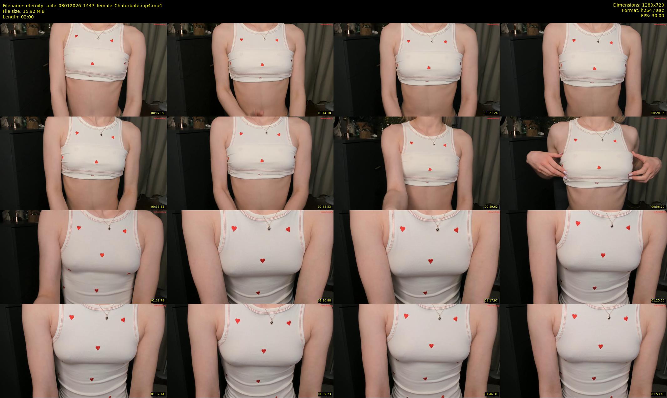 eternity_cuite — 2 minute Chaturbate female cam show recording, 720p, Jan 8, 2026