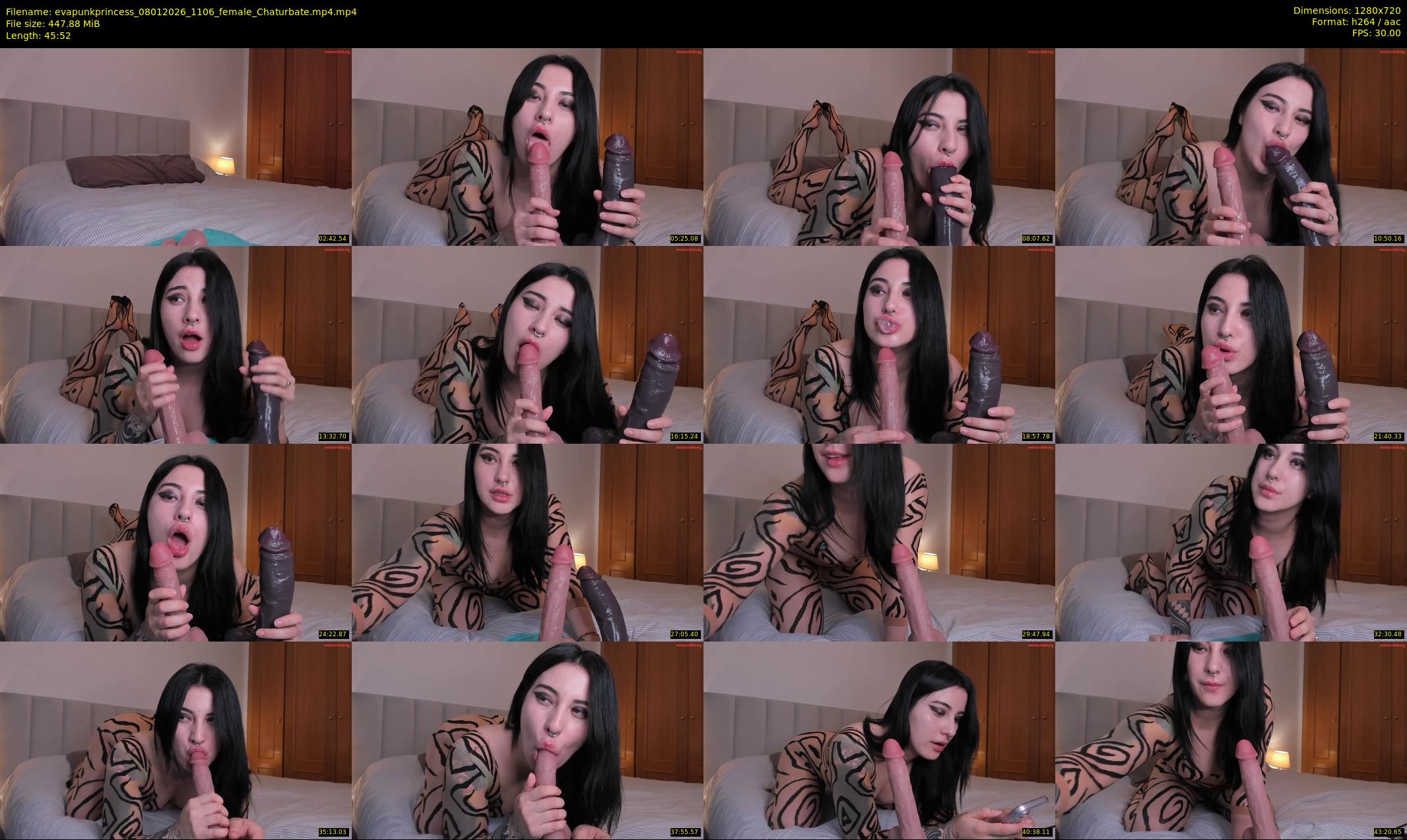 evapunkprincess — 46 minute Chaturbate female cam show recording, 720p, Jan 8, 2026