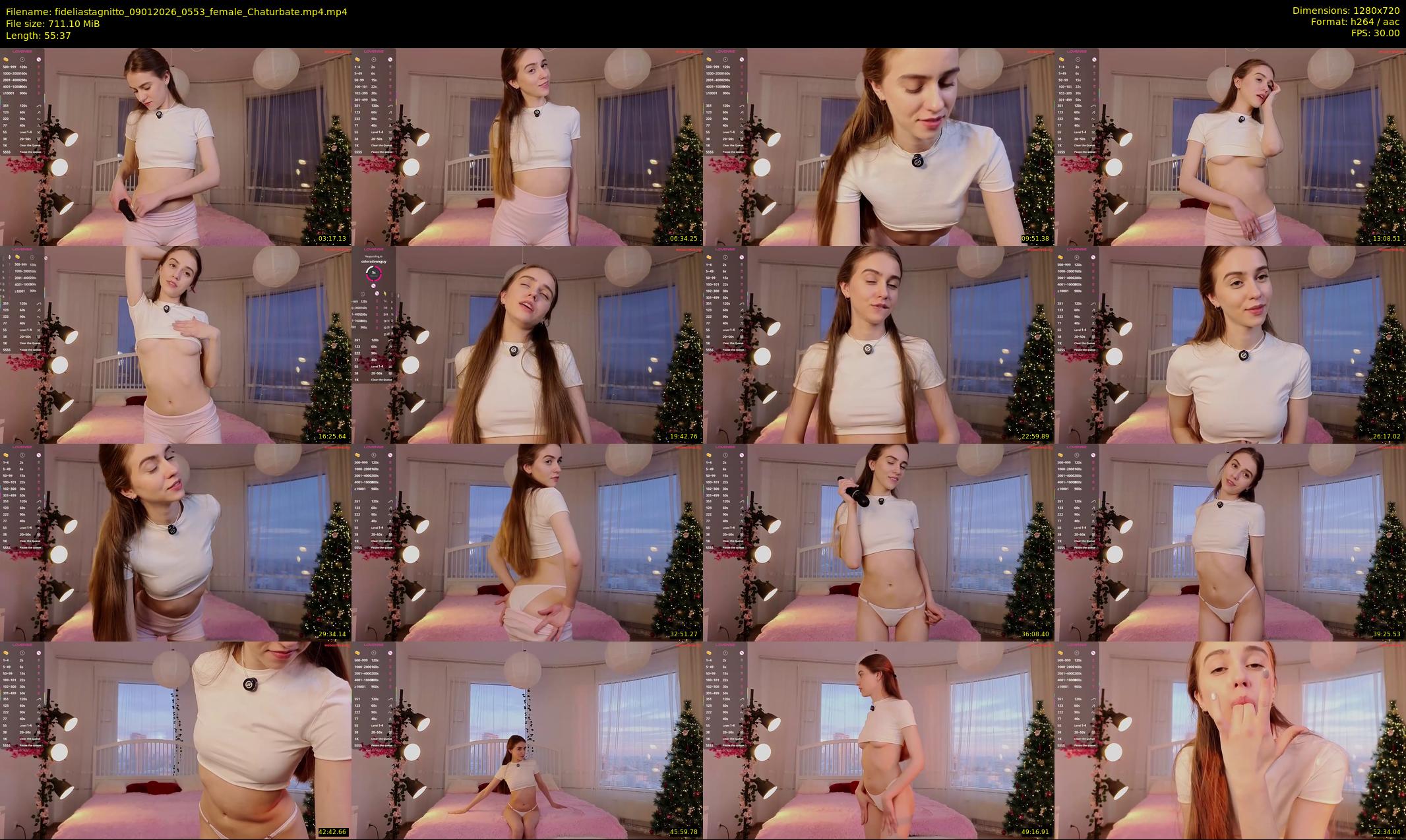 fideliastagnitto — 56 minute Chaturbate female cam show recording, 720p, Jan 9, 2026