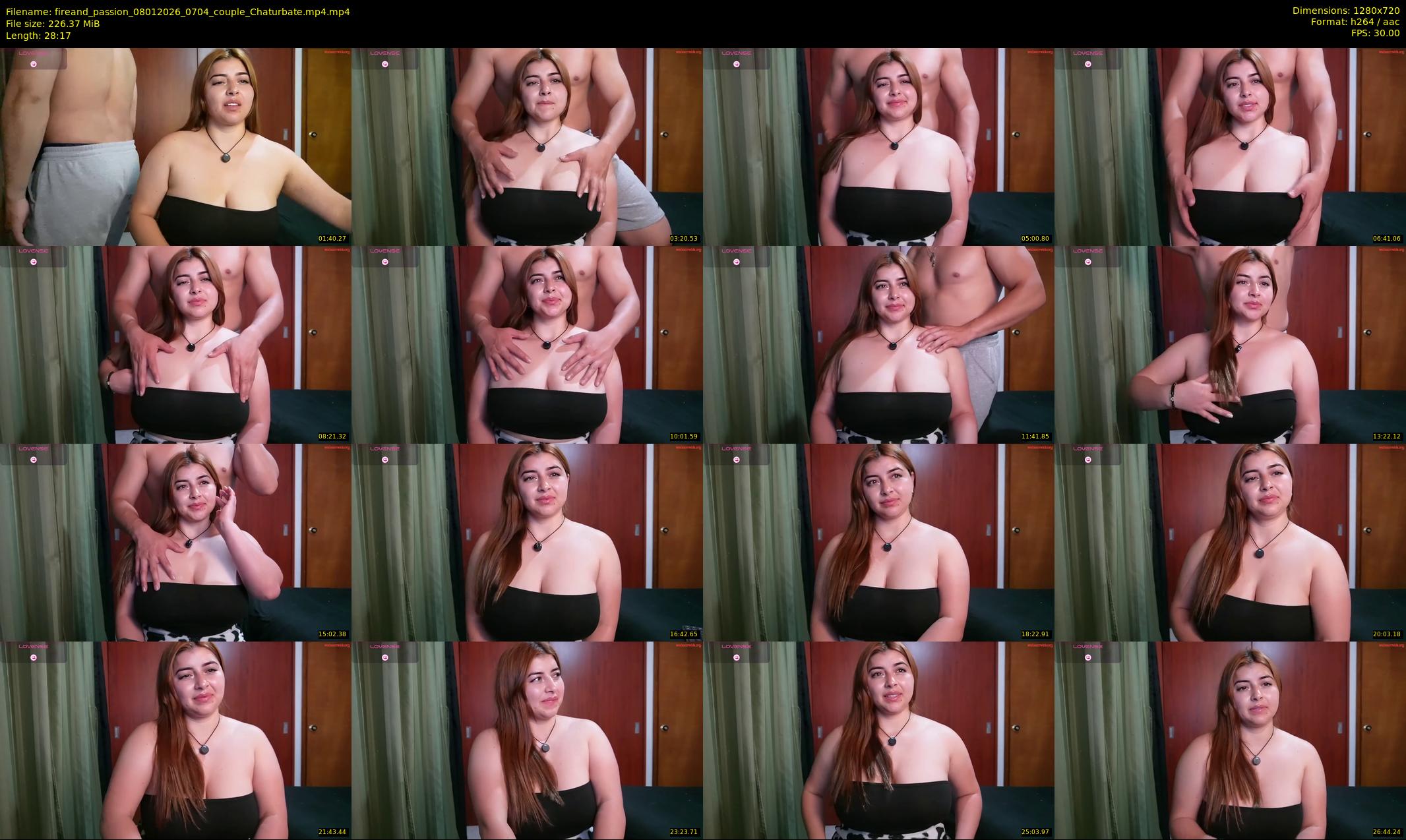 fireand_passion — 29 minute Chaturbate couple cam show recording, 720p, Jan 8, 2026