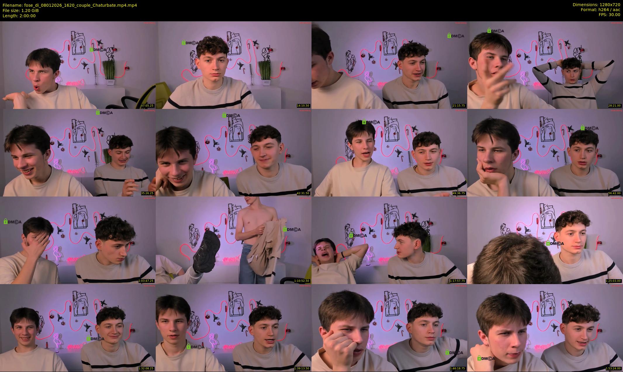 fose_di — 120 minute Chaturbate male cam show recording, 720p, Jan 8, 2026
