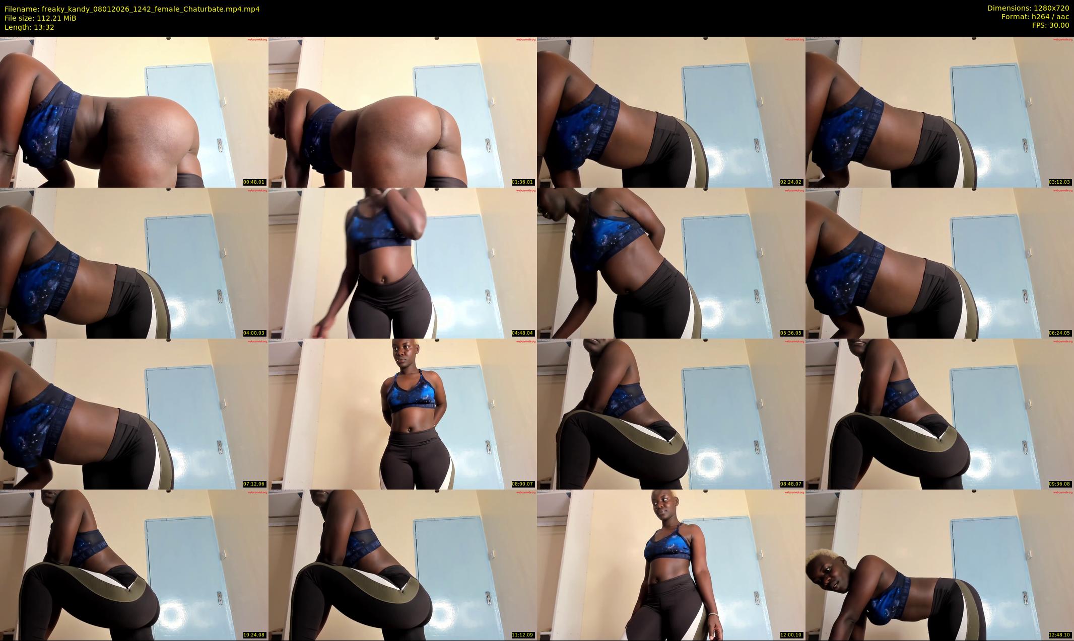 freaky_kandy — 14 minute Chaturbate female cam show recording, 720p, Jan 8, 2026