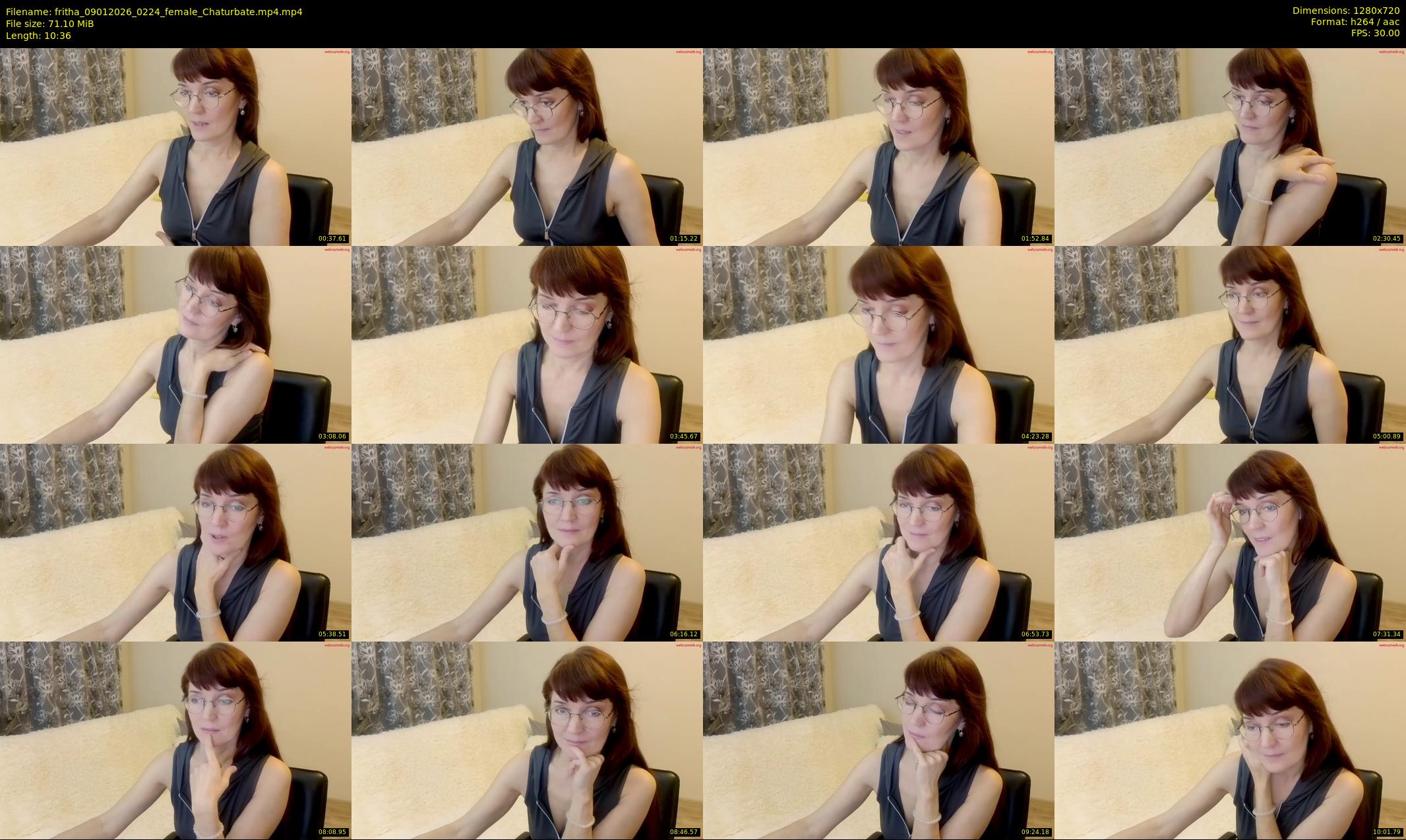 fritha — 11 minute Chaturbate female cam show recording, 720p, Jan 9, 2026