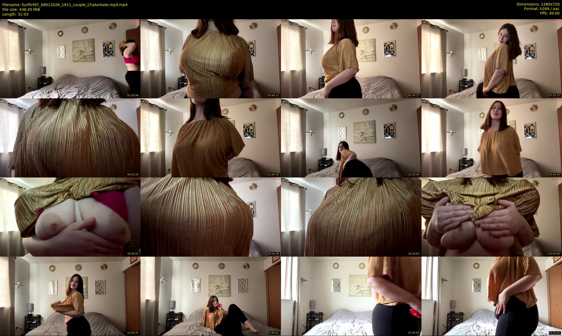 funflirt97 — 32 minute Chaturbate female cam show recording, 720p, Jan 8, 2026