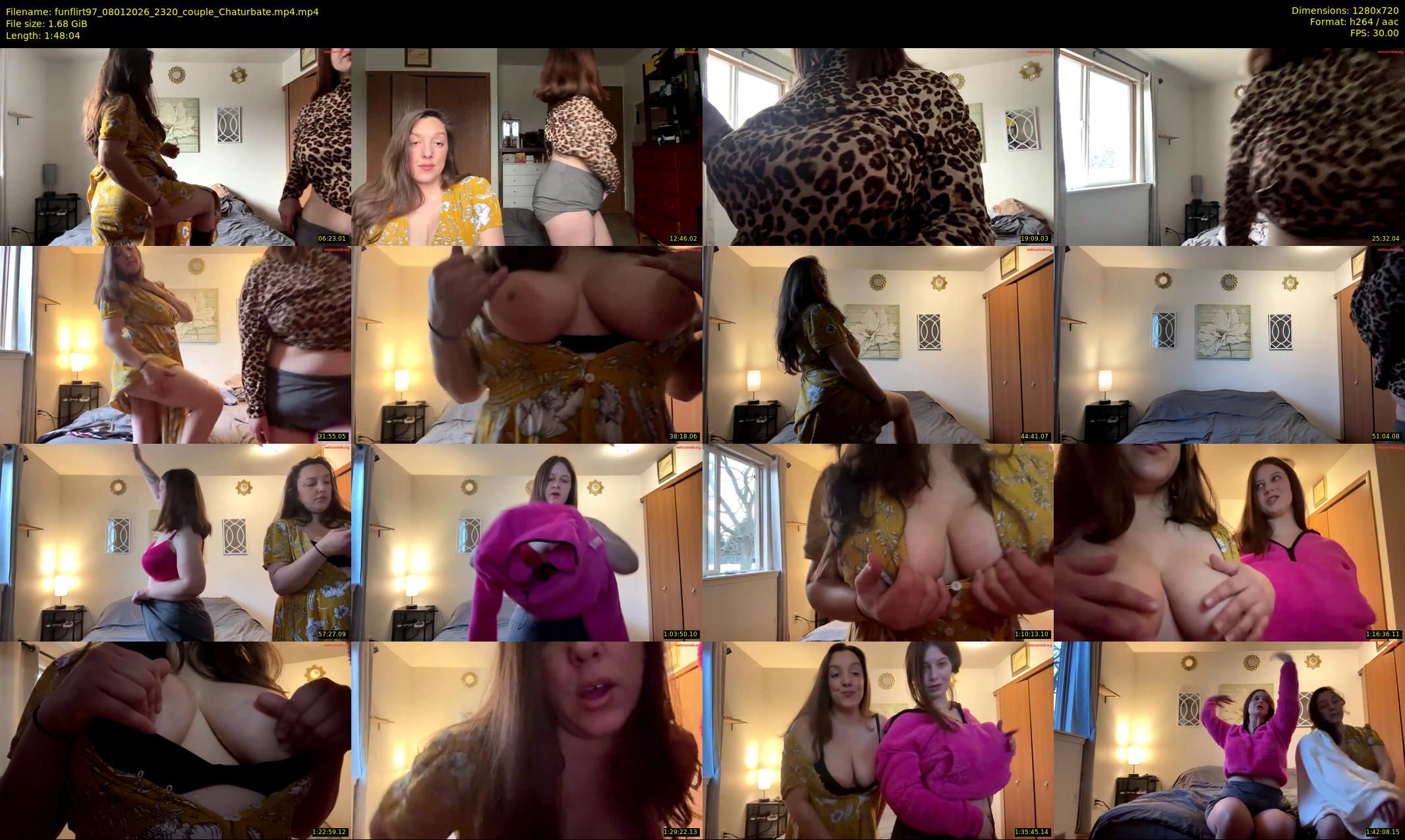 funflirt97 — 109 minute Chaturbate female cam show recording, 720p, Jan 8, 2026