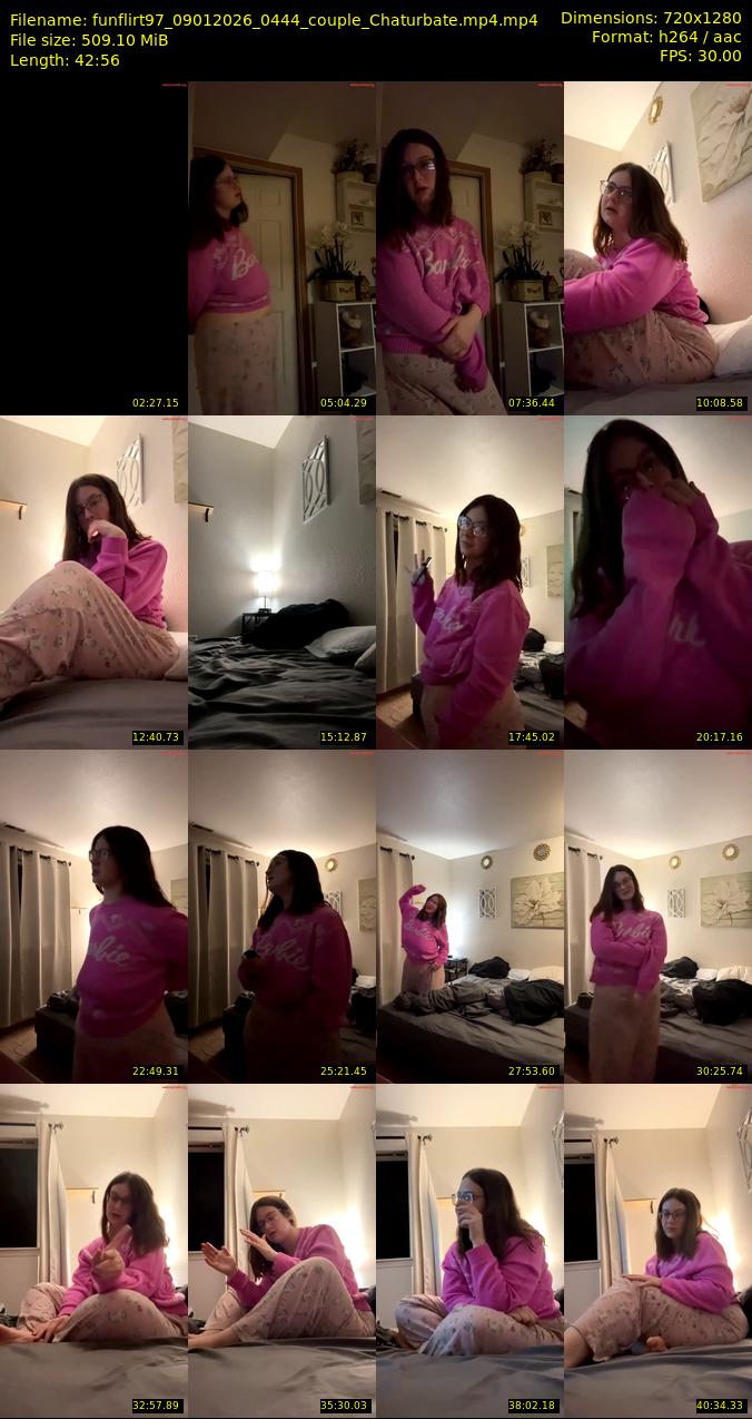 funflirt97 — 43 minute Chaturbate female cam show recording, 1080p, Jan 9, 2026