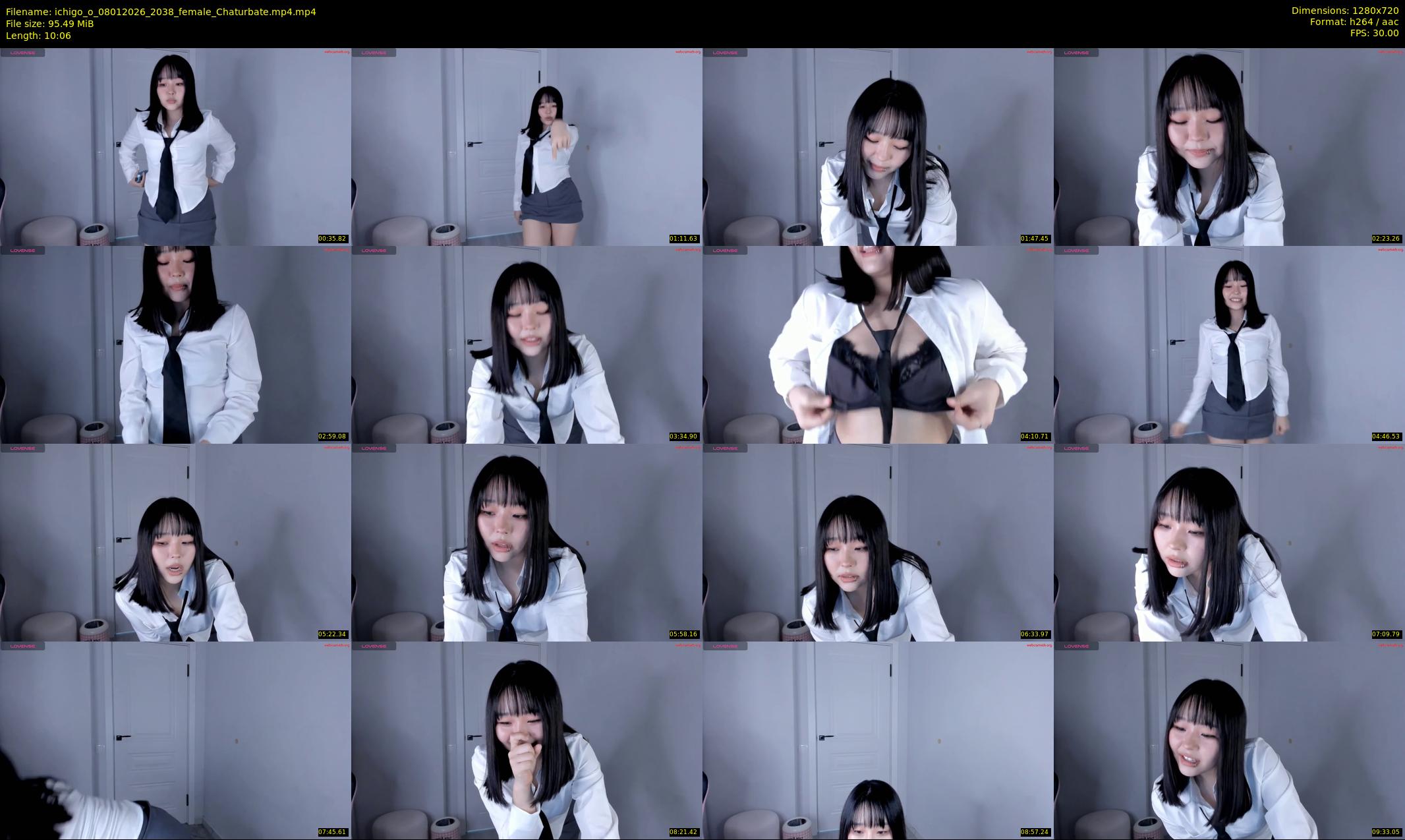 ichigo_o — 11 minute Chaturbate female cam show recording, 720p, Jan 8, 2026