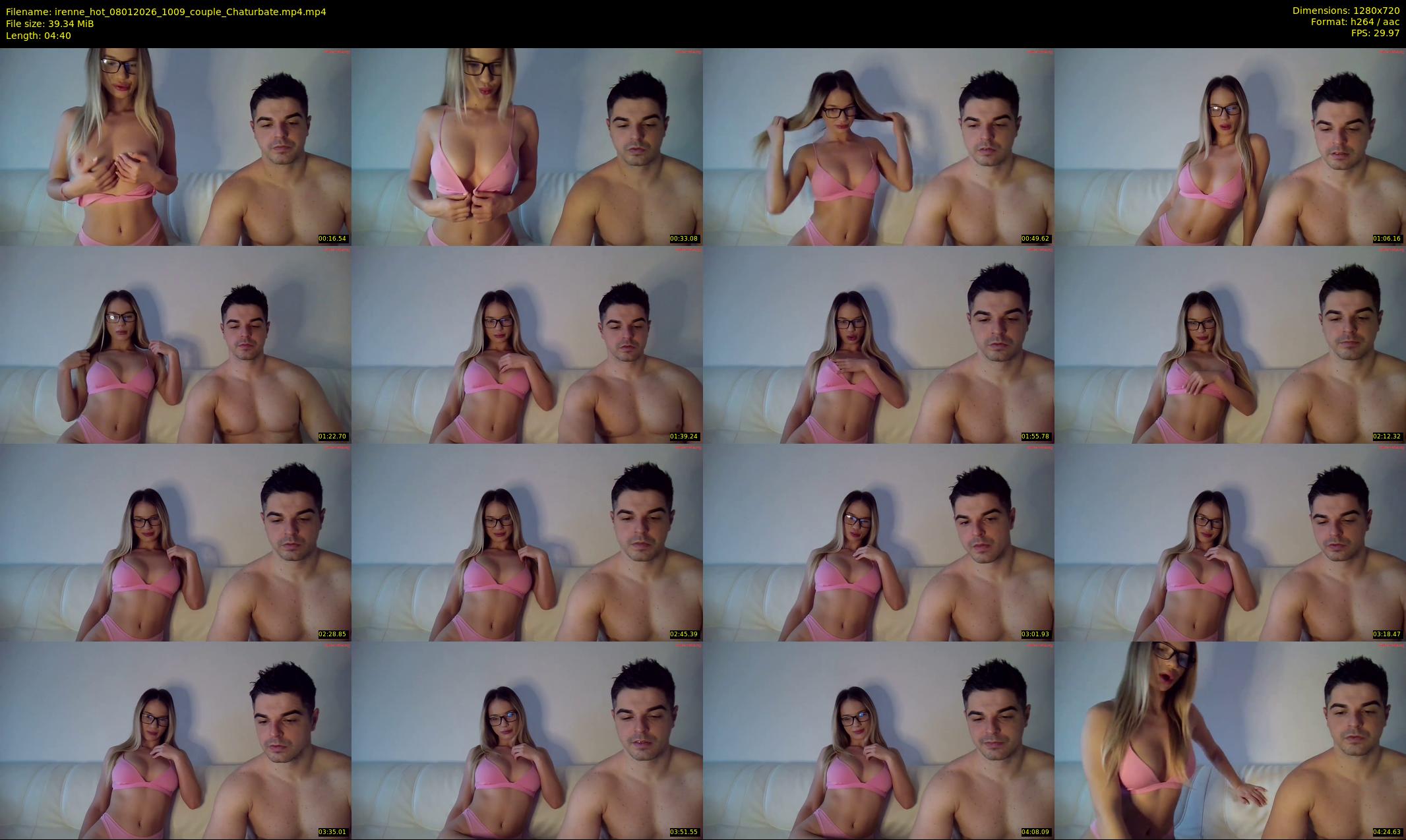 irenne_hot — 5 minute Chaturbate couple cam show recording, 720p, Jan 8, 2026