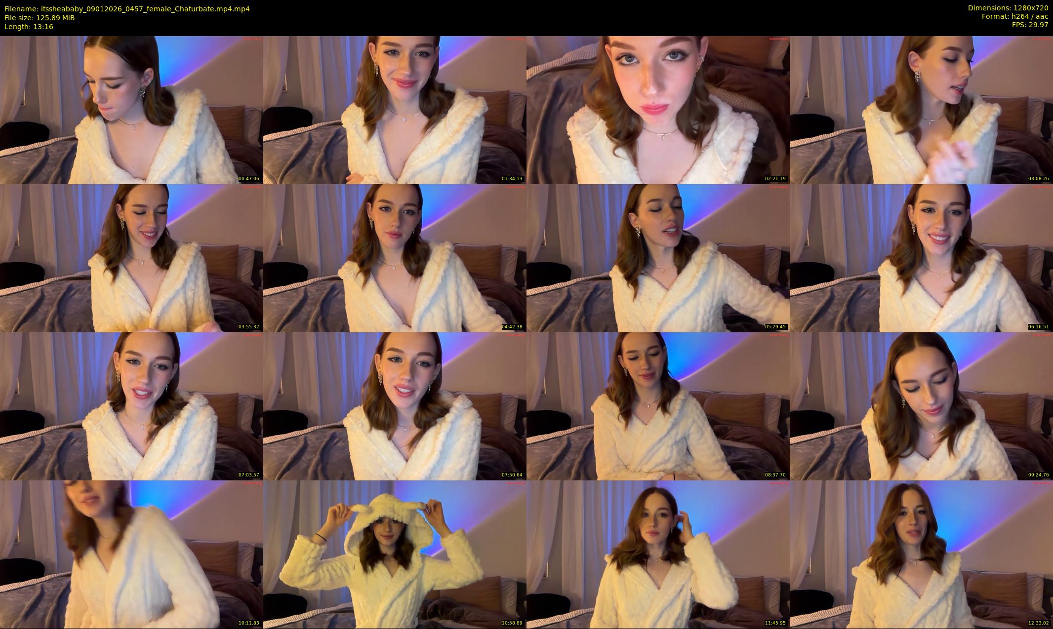 itssheababy — 14 minute Chaturbate female cam show recording, 720p, Jan 9, 2026