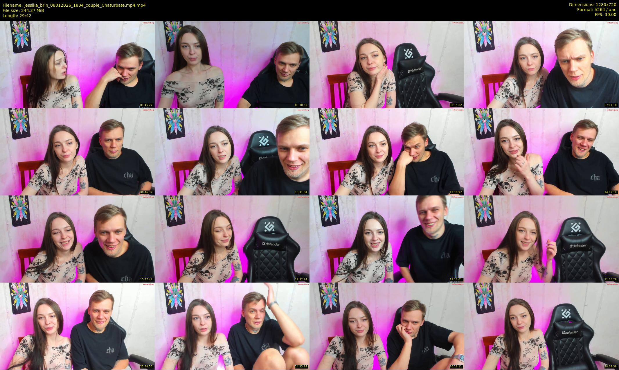 jessika_brin — 30 minute Chaturbate female cam show recording, 720p, Jan 8, 2026