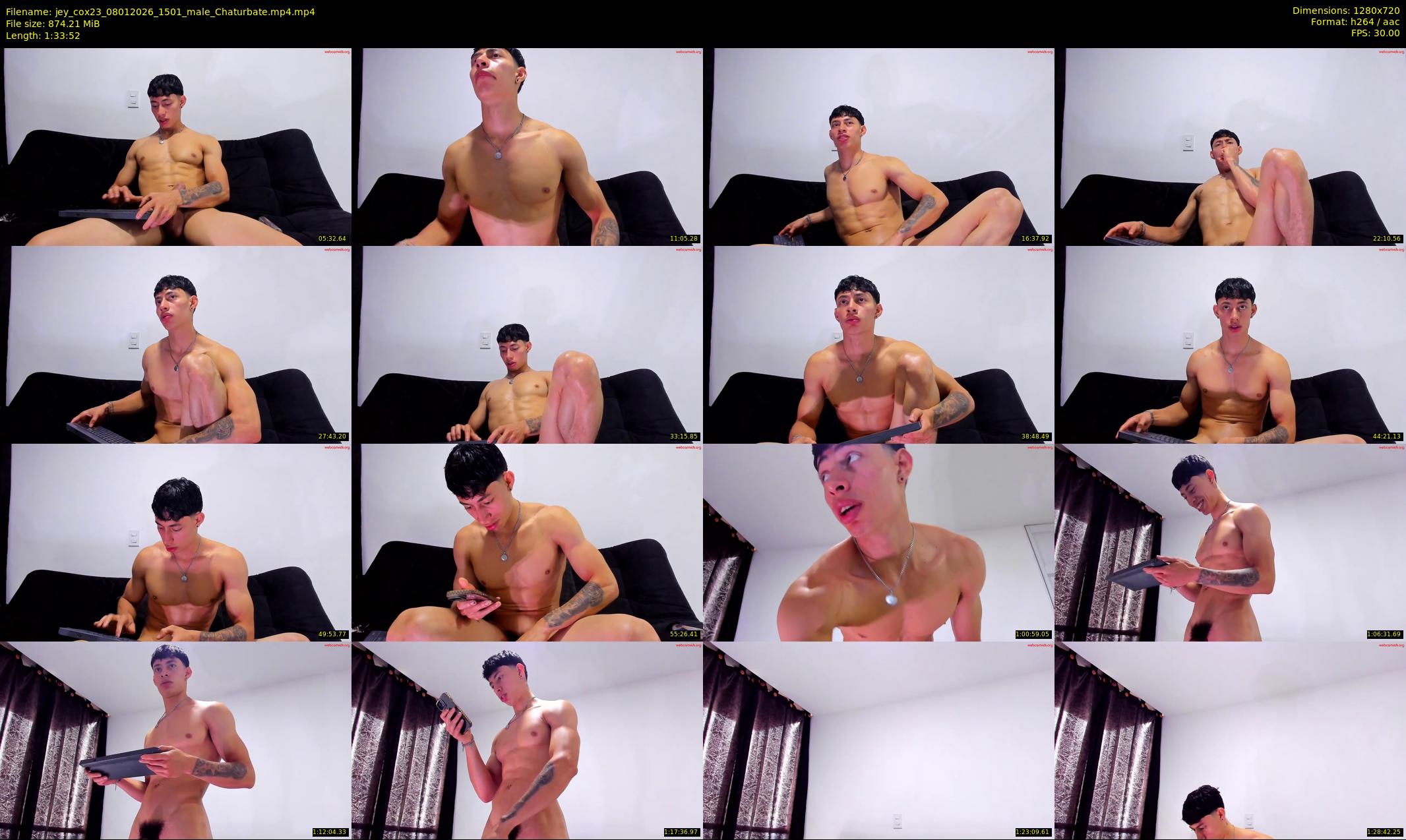 jey_cox23 — 94 minute Chaturbate male cam show recording, 720p, Jan 8, 2026