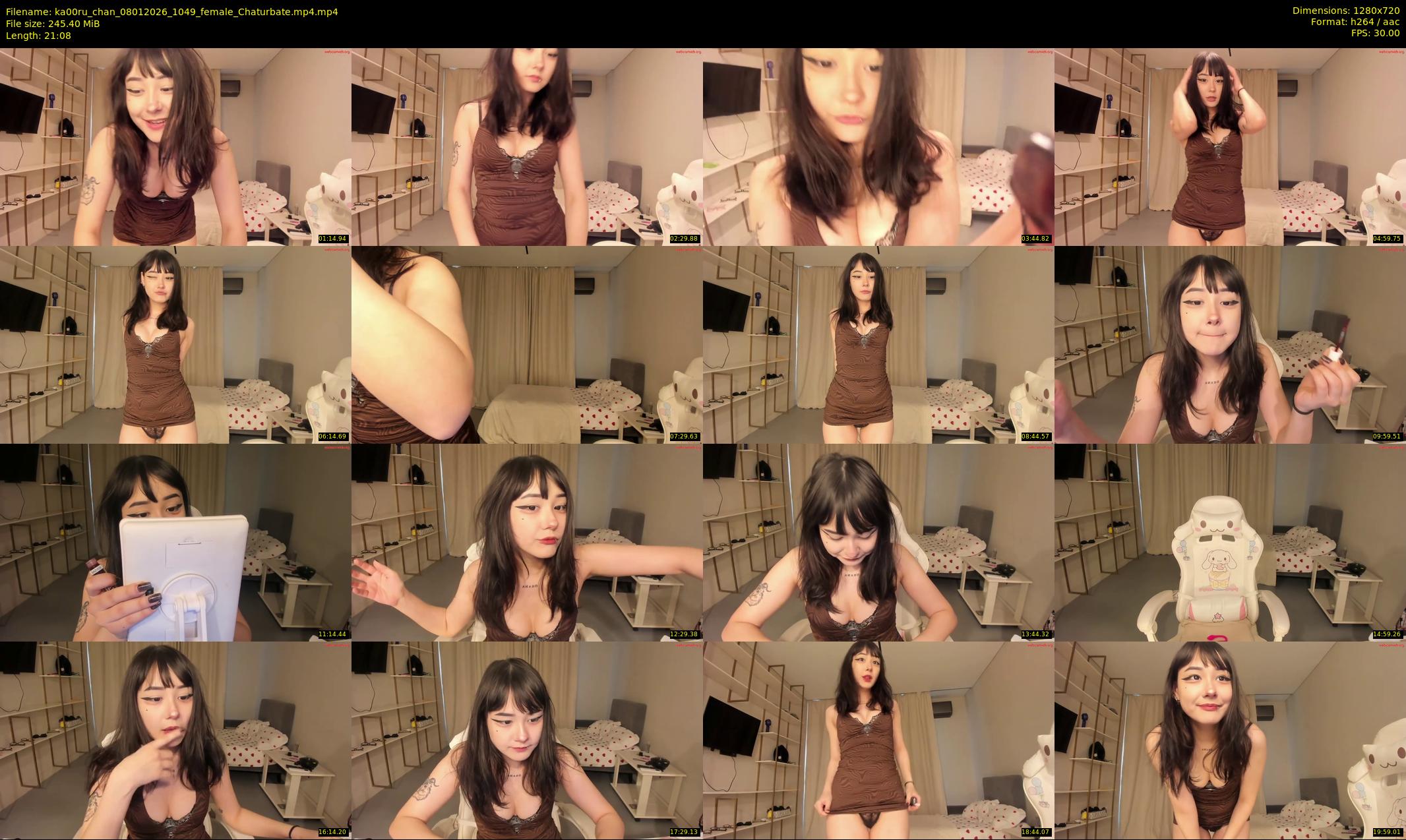 ka00ru_chan — 22 minute Chaturbate female cam show recording, 720p, Jan 8, 2026