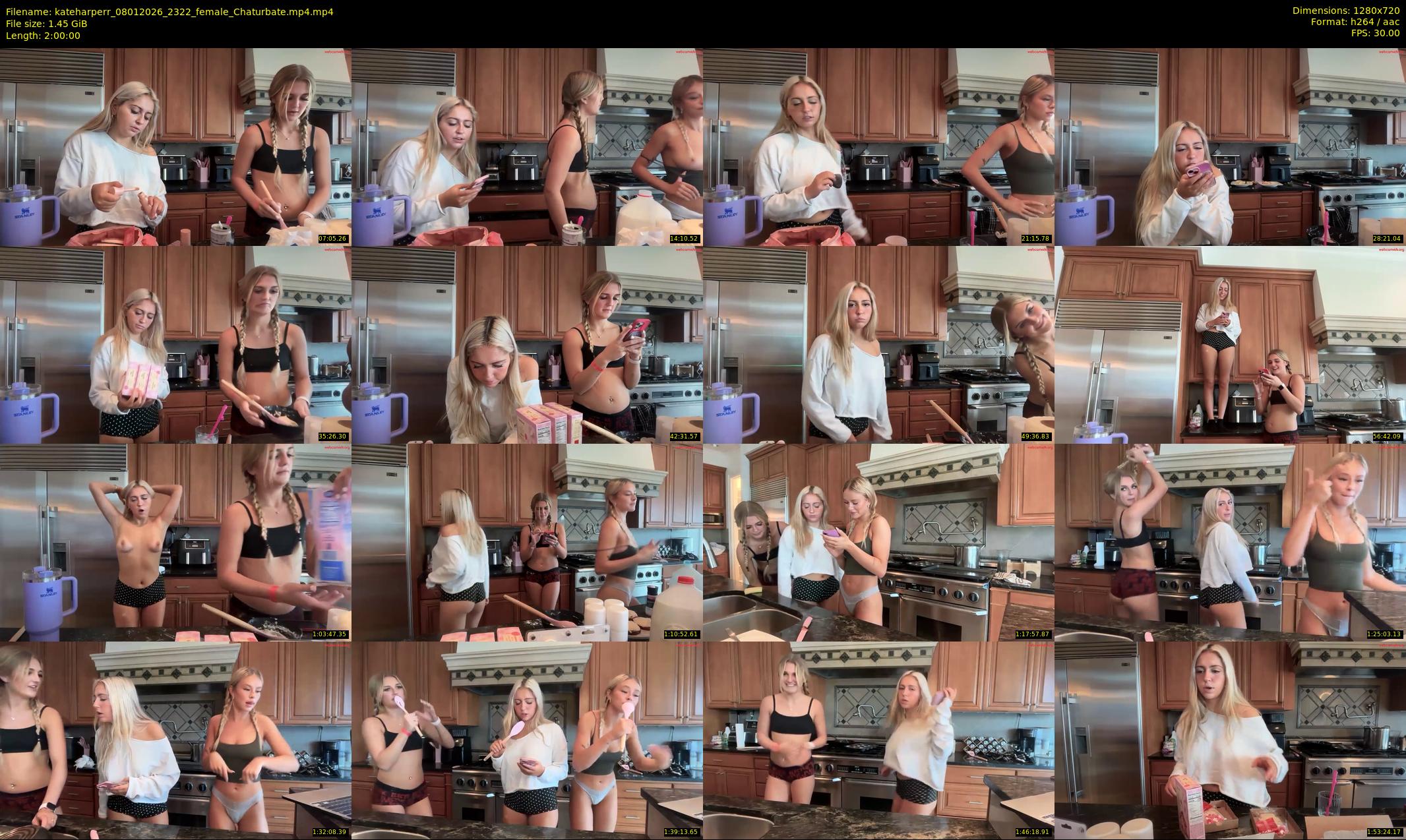 kateharperr — 120 minute Chaturbate female cam show recording, 720p, Jan 8, 2026