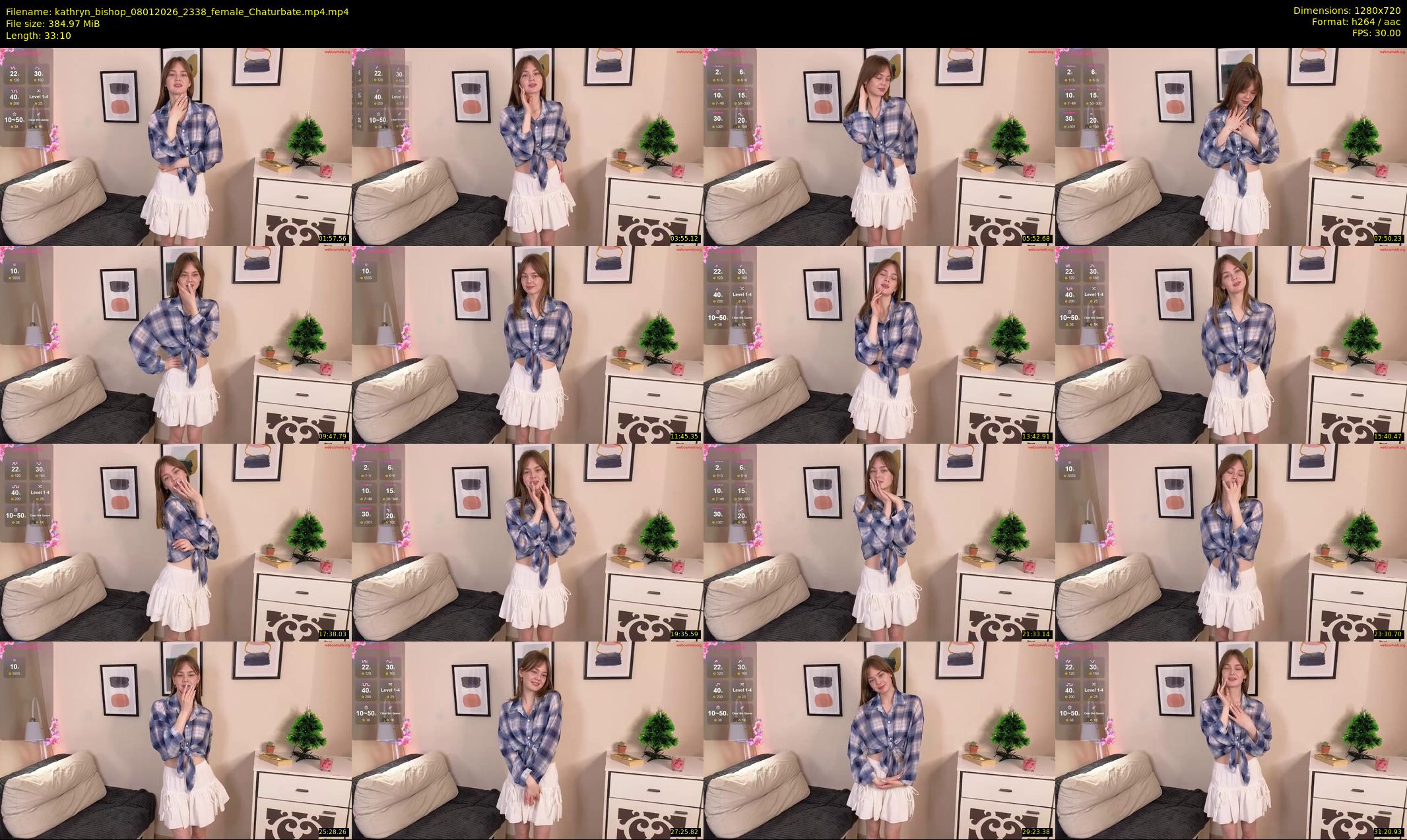 kathryn_bishop — 34 minute Chaturbate female cam show recording, 720p, Jan 8, 2026