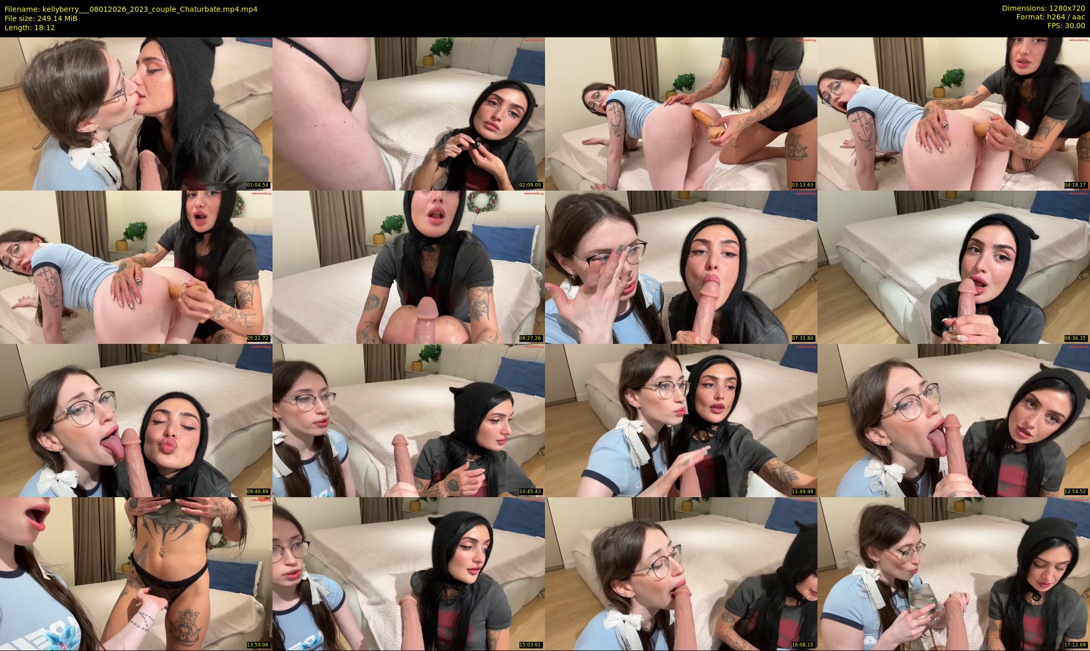kellyberry__ — 19 minute Chaturbate female cam show recording, 720p, Jan 8, 2026