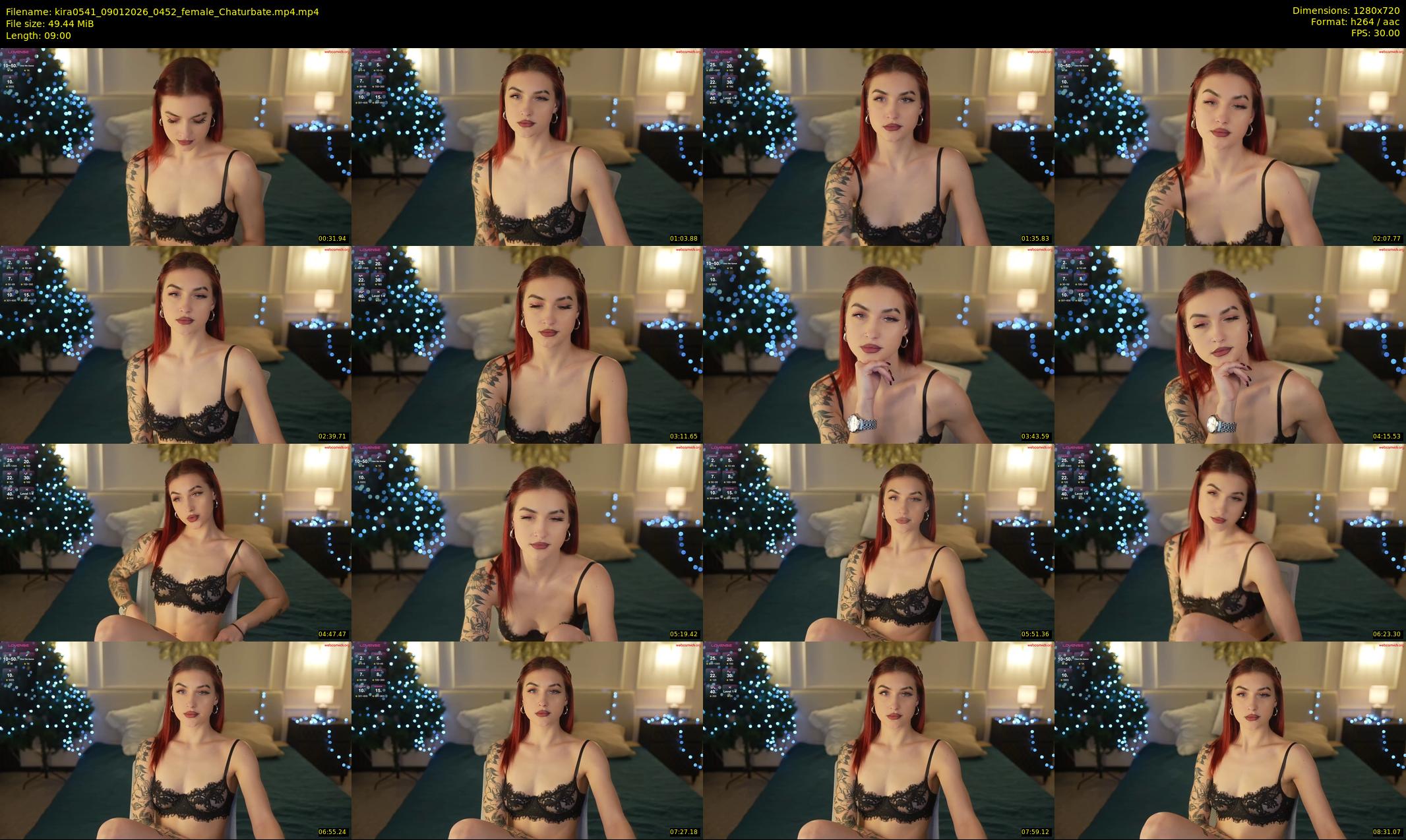 kira0541 — 9 minute Chaturbate couple cam show recording, 720p, Jan 9, 2026