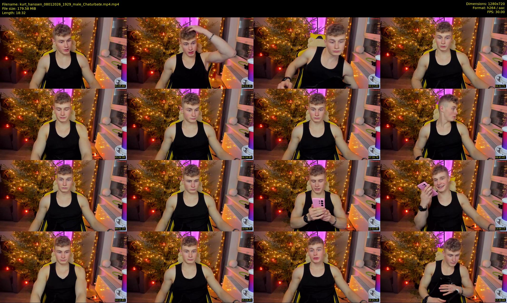 kurt_hanssen — 19 minute Chaturbate male cam show recording, 720p, Jan 8, 2026