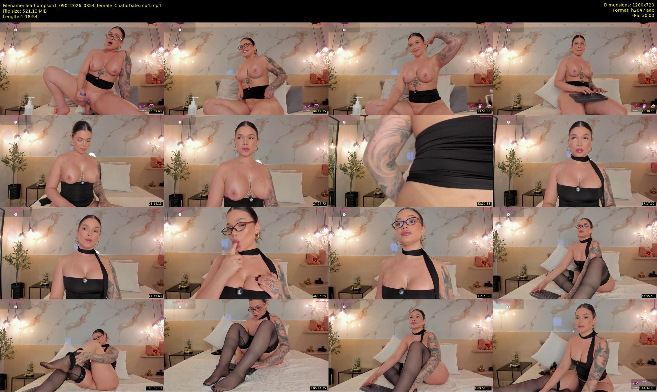 leathompson1 — 79 minute Chaturbate female cam show recording, 720p, Jan 9, 2026