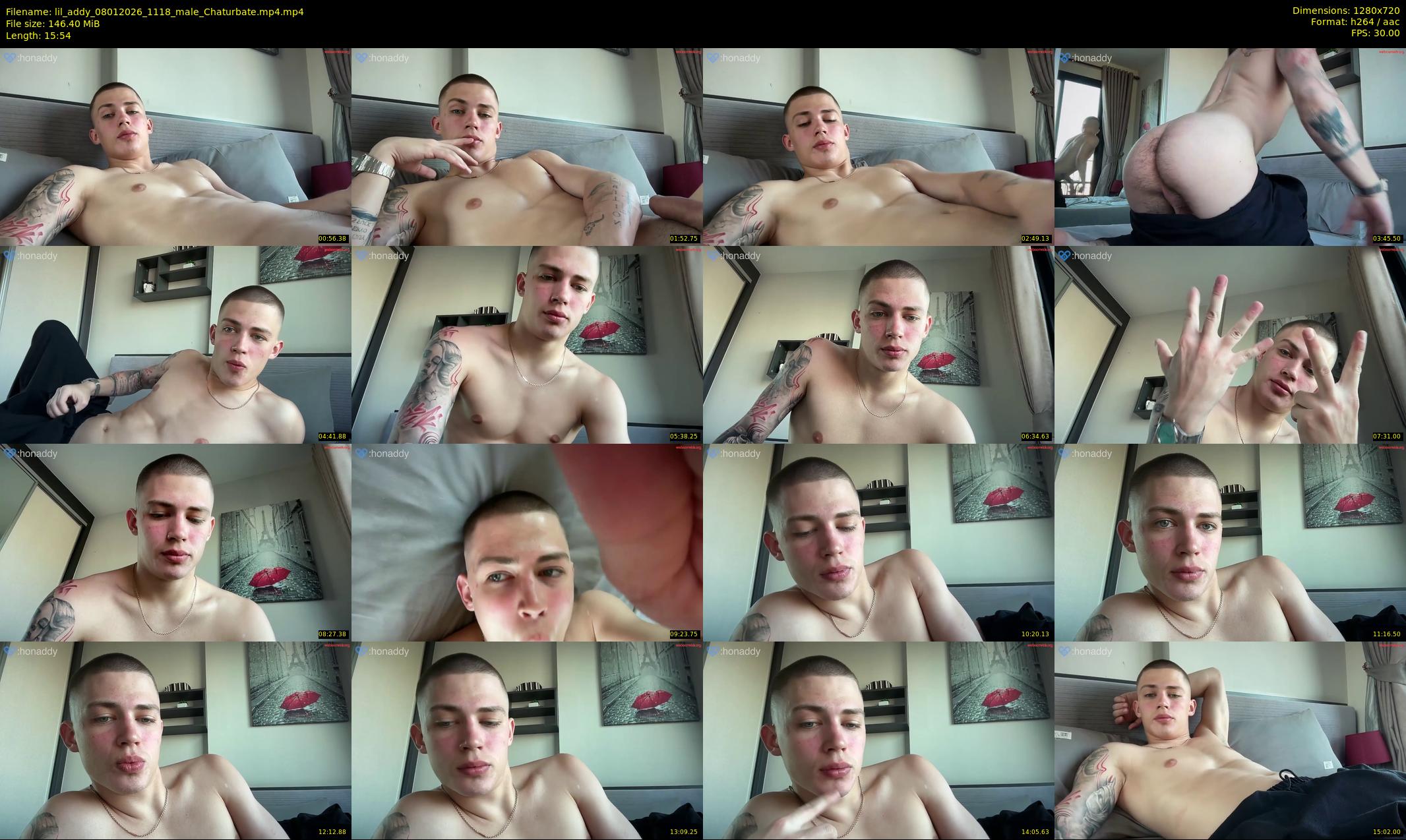 lil_addy — 16 minute Chaturbate male cam show recording, 720p, Jan 8, 2026