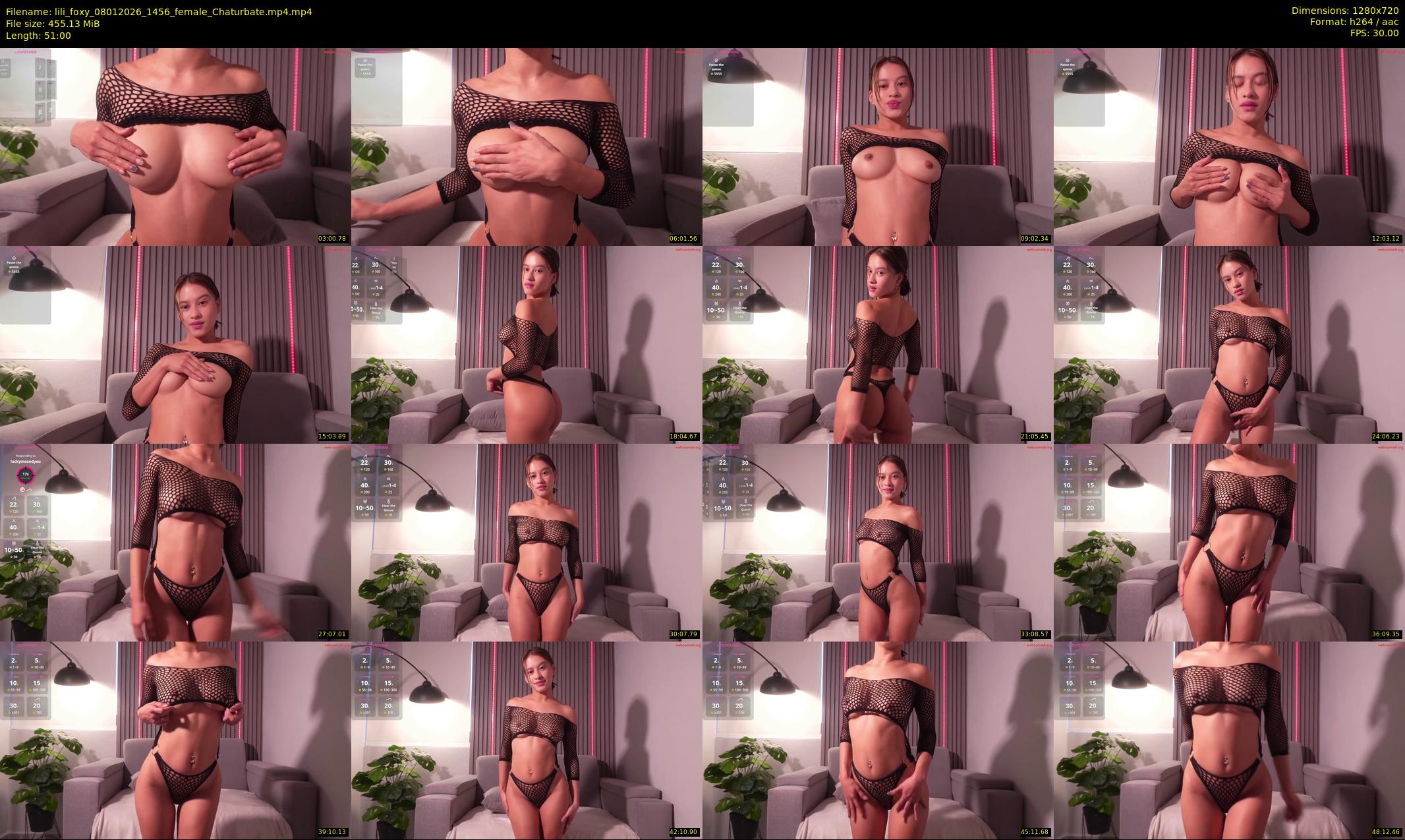 lili_foxy — 51 minute Chaturbate female cam show recording, 720p, Jan 8, 2026