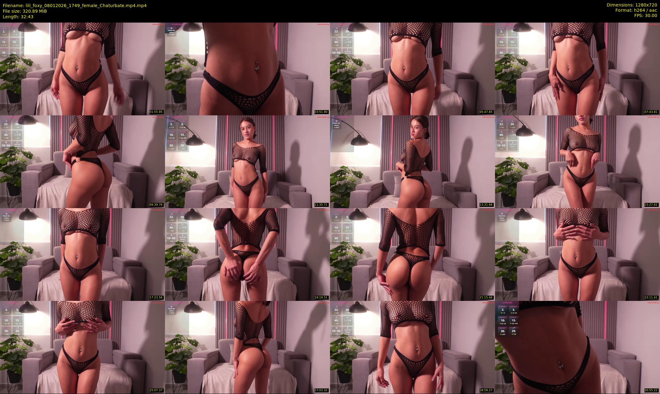 lili_foxy — 33 minute Chaturbate female cam show recording, 720p, Jan 8, 2026