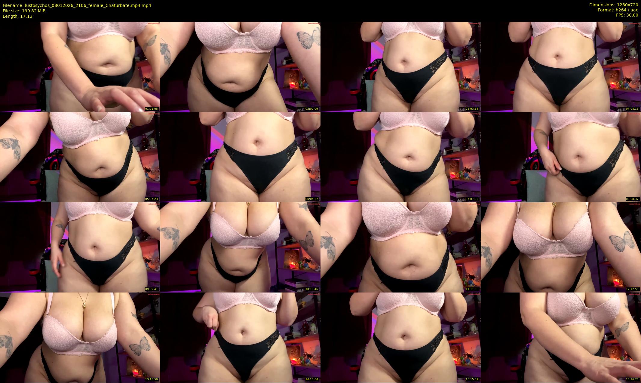 lustpsychos — 18 minute Chaturbate couple cam show recording, 720p, Jan 8, 2026