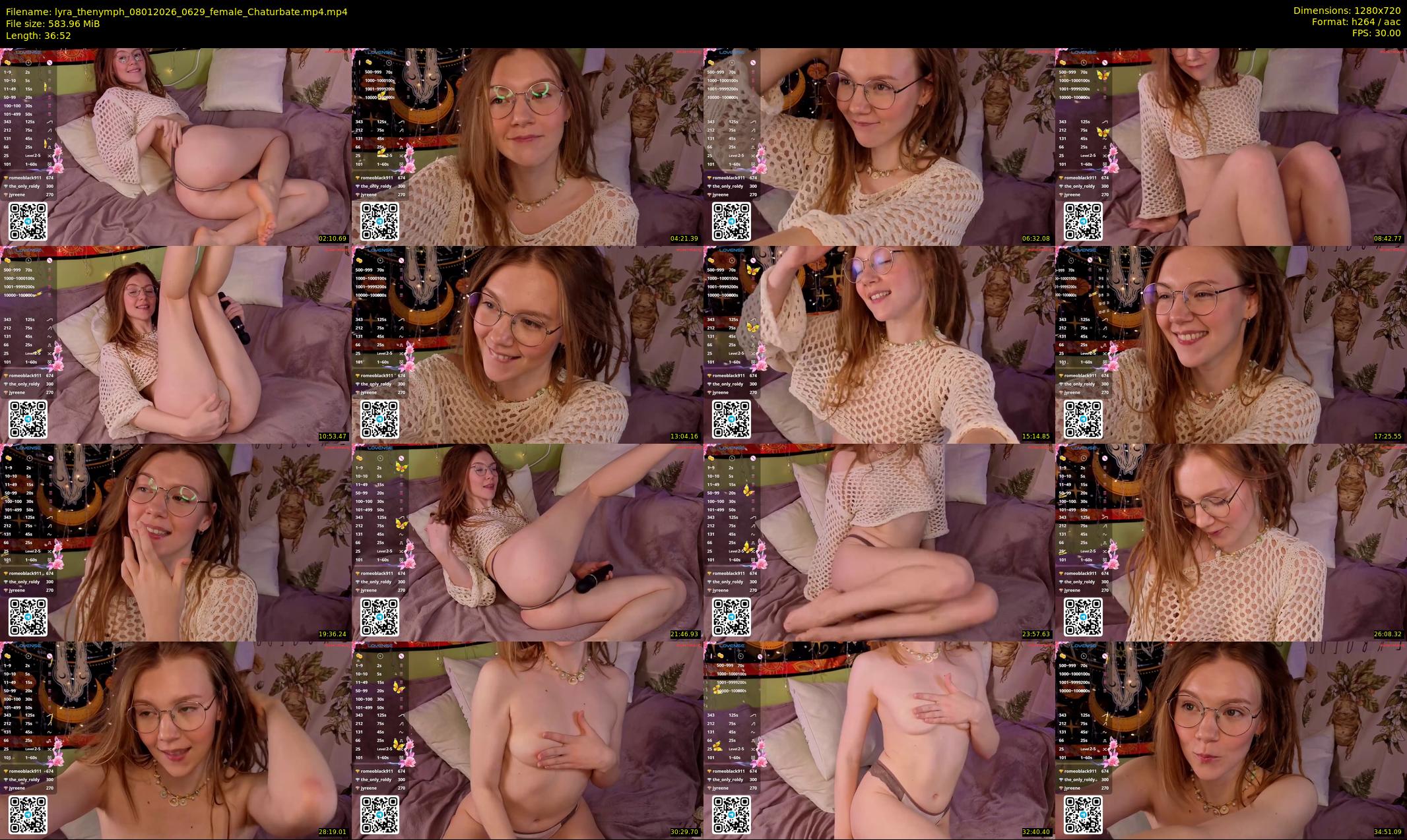 lyra_thenymph — 37 minute Chaturbate female cam show recording, 720p, Jan 8, 2026