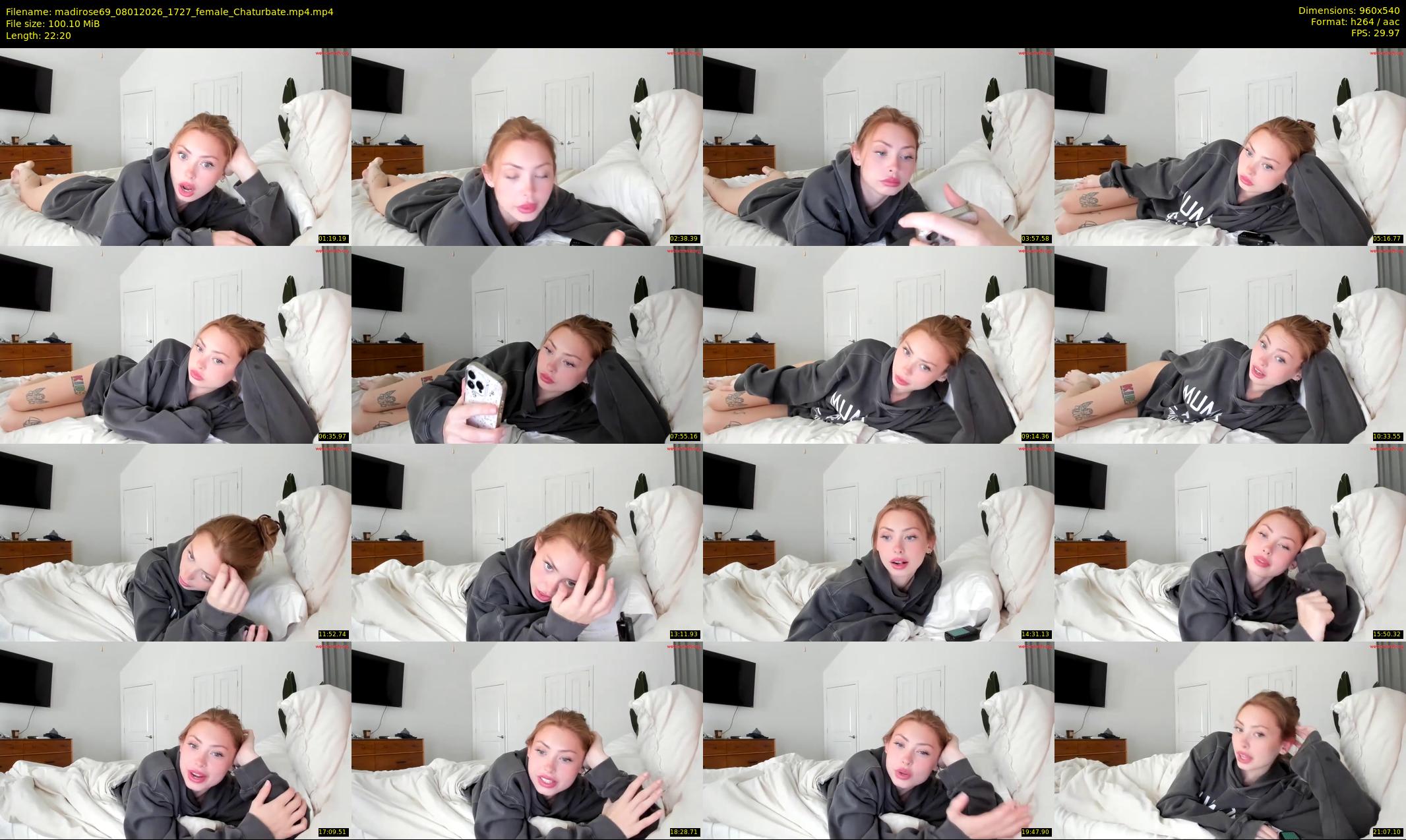 madirose69 — 23 minute Chaturbate female cam show recording, 480p, Jan 8, 2026
