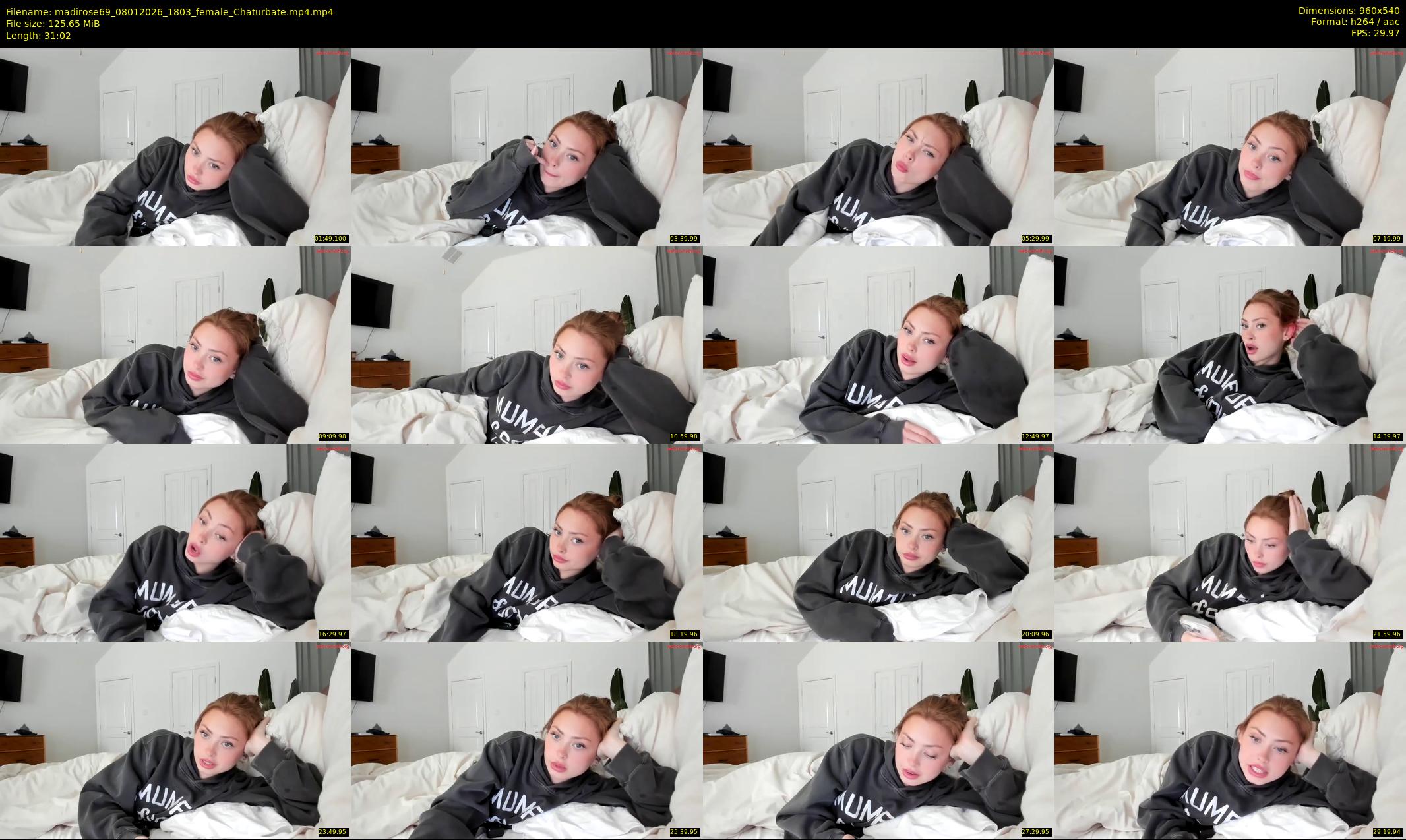 madirose69 — 32 minute Chaturbate female cam show recording, 480p, Jan 8, 2026