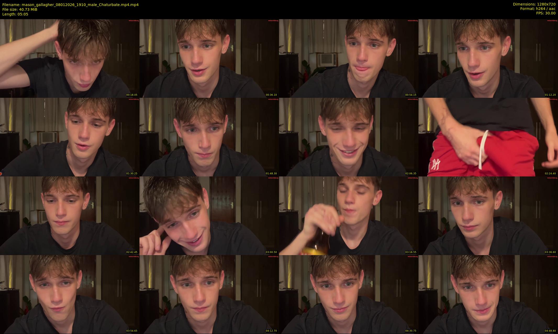 mason_gallagher — 6 minute Chaturbate male cam show recording, 720p, Jan 8, 2026